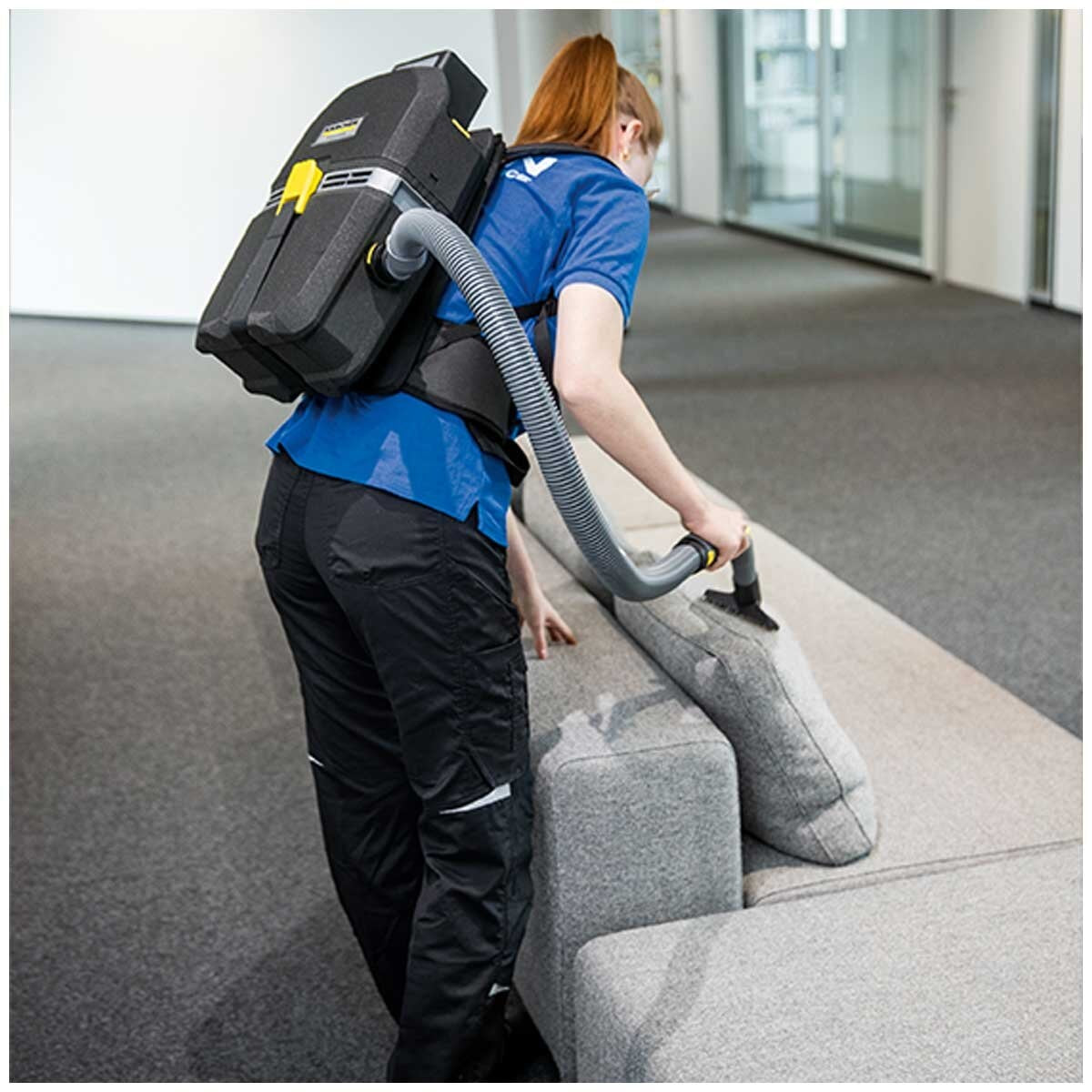 Kärcher BVL5 1BP Backpack Vacuum 5AH Kit With 10 Bags