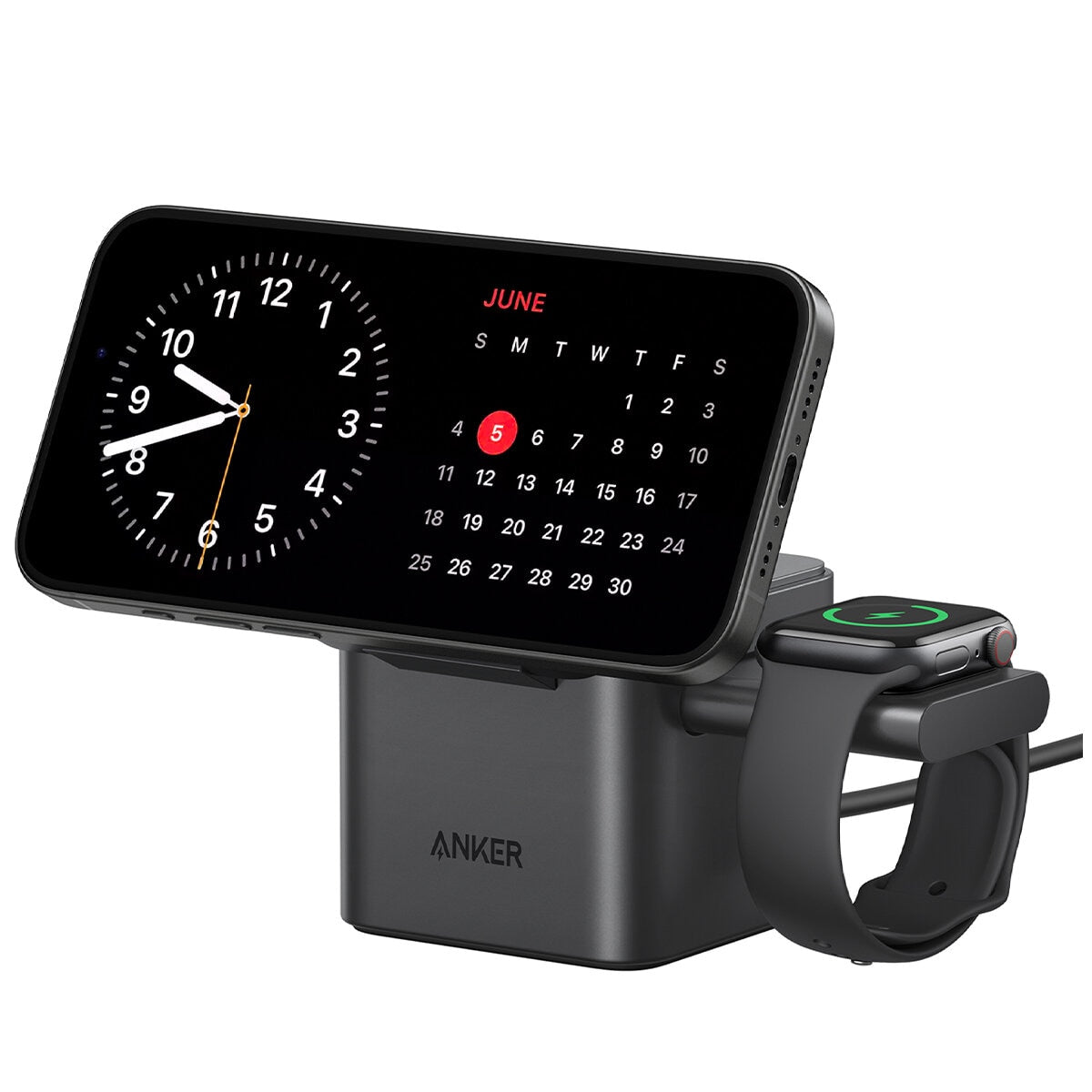 Anker 3-In-1 Wireless Charging Cube With MagSafe B25M5T11