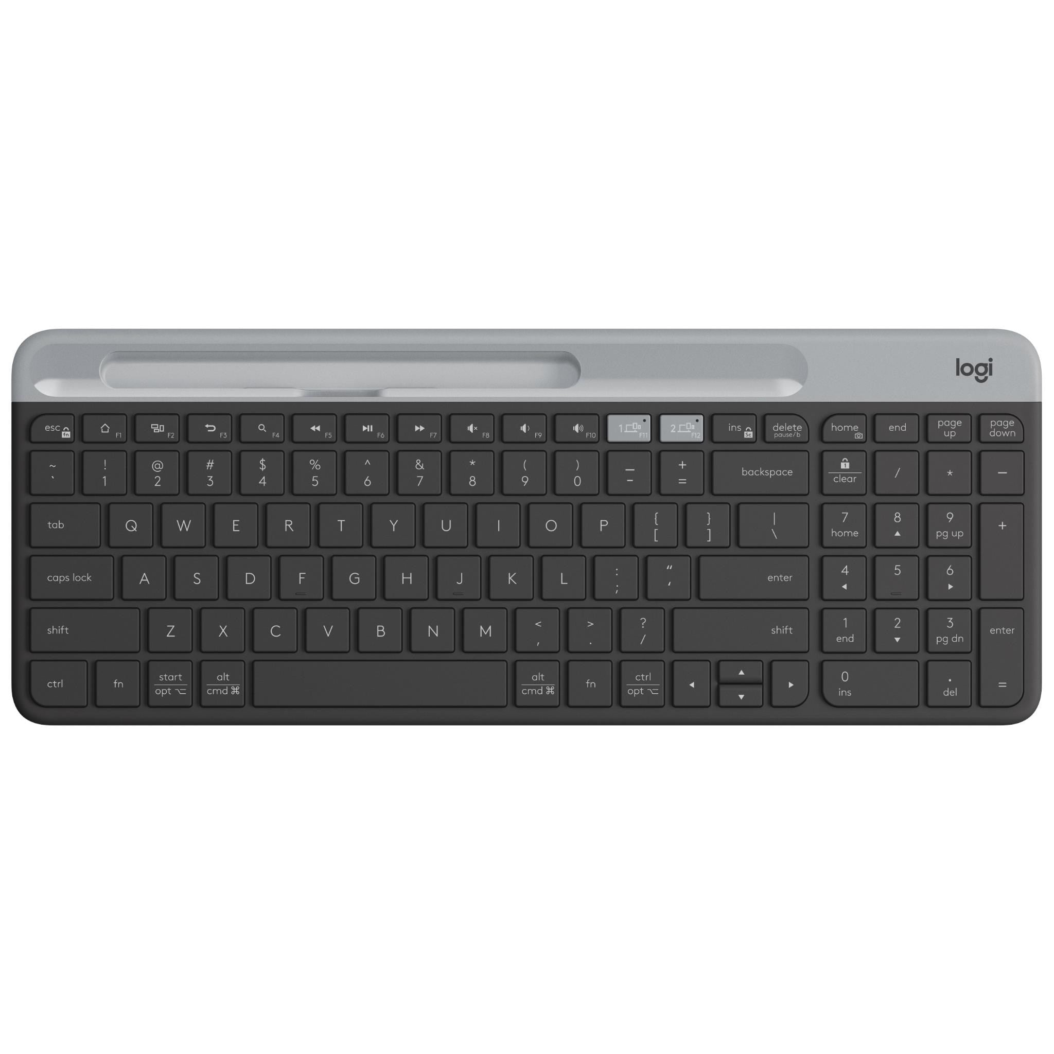 Logitech K580 Slim Multi-Device Wireless Keyboard (Graphite)