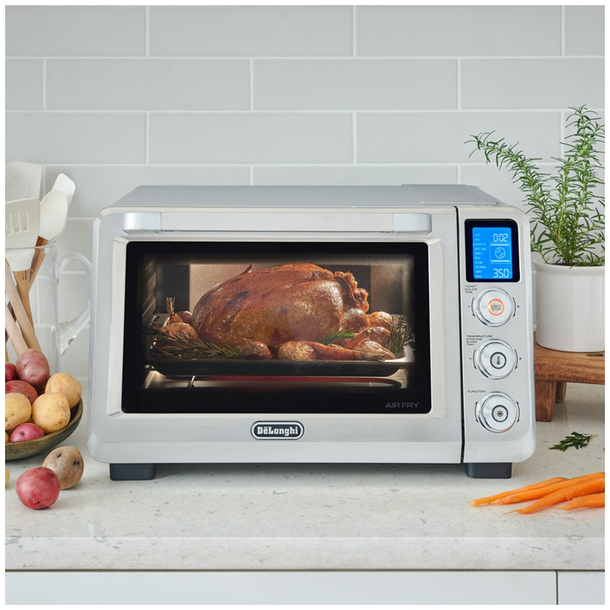 Delonghi Livenza Multi Oven Air Convection Benchtop Oven 24L