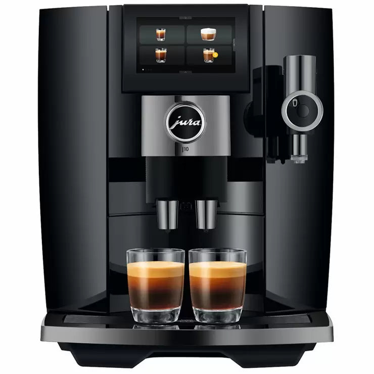JURA J10 Fully Automatic Coffee Machine Piano Black 15664