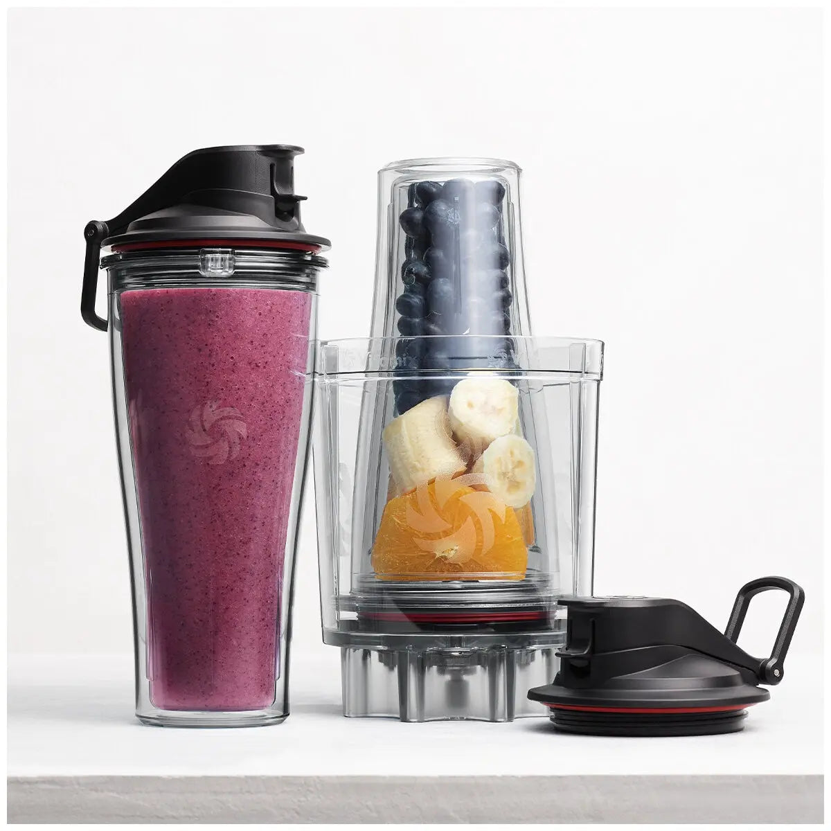 Vitamix Explorian E320 Personal Travel Cups and Adapter Set V072493