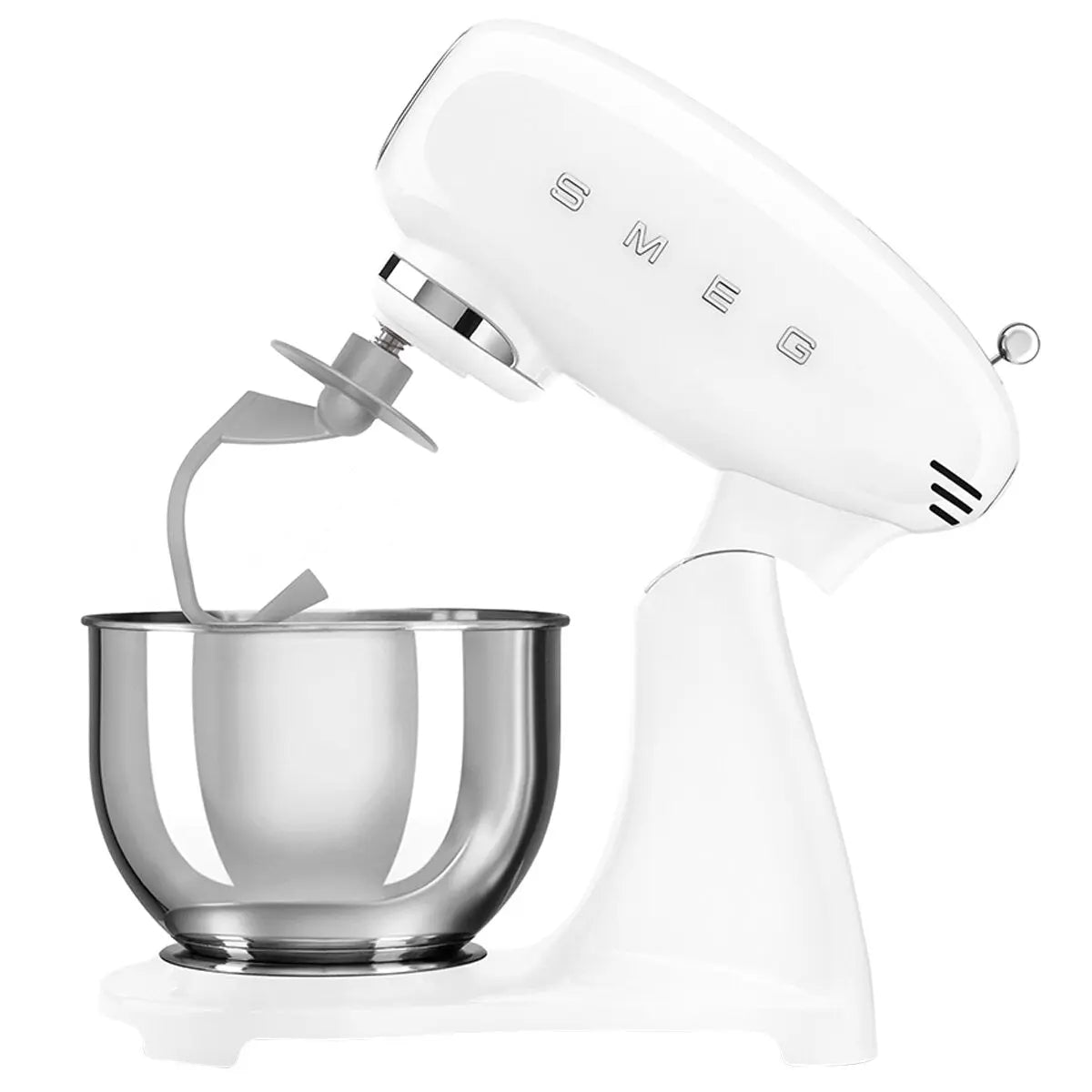 Smeg 50's Style Stand Mixer White SMF03WHAU