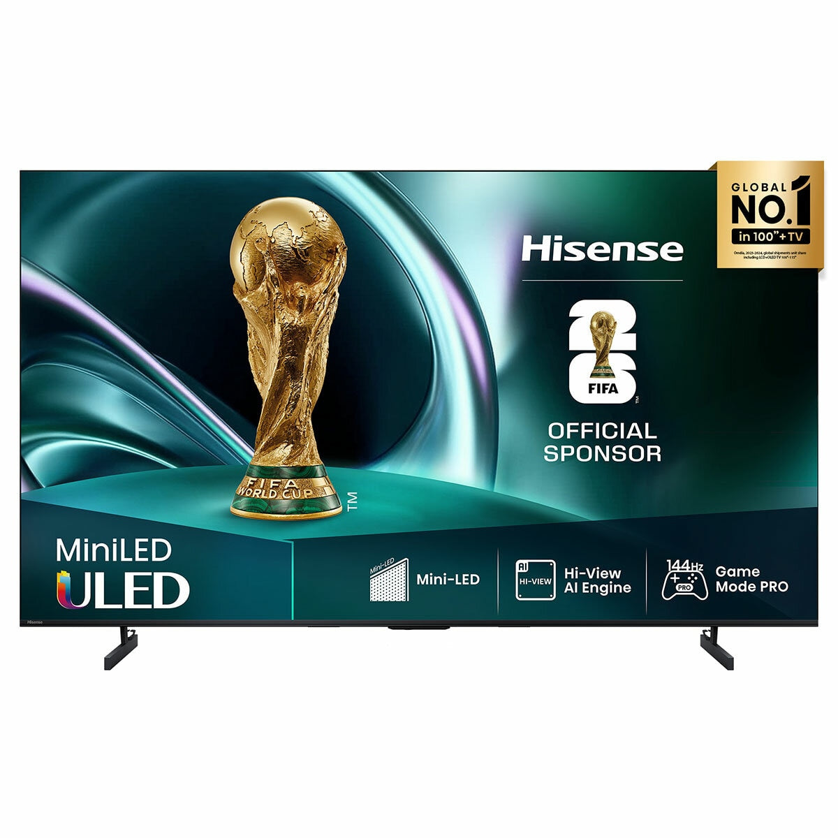 Hisense 50 Inch ULED Mini-LED U6QAU 4K QLED Smart TV 50U6QAU PRO