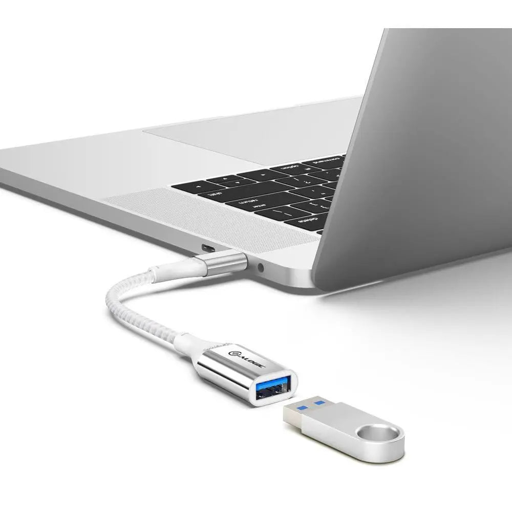 ALOGIC Super Ultra USB-C to USB-A Adapter (Silver)