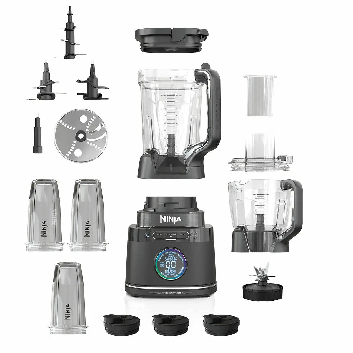Ninja Detect Kitchen System Power Blender and Processor Pro TB401