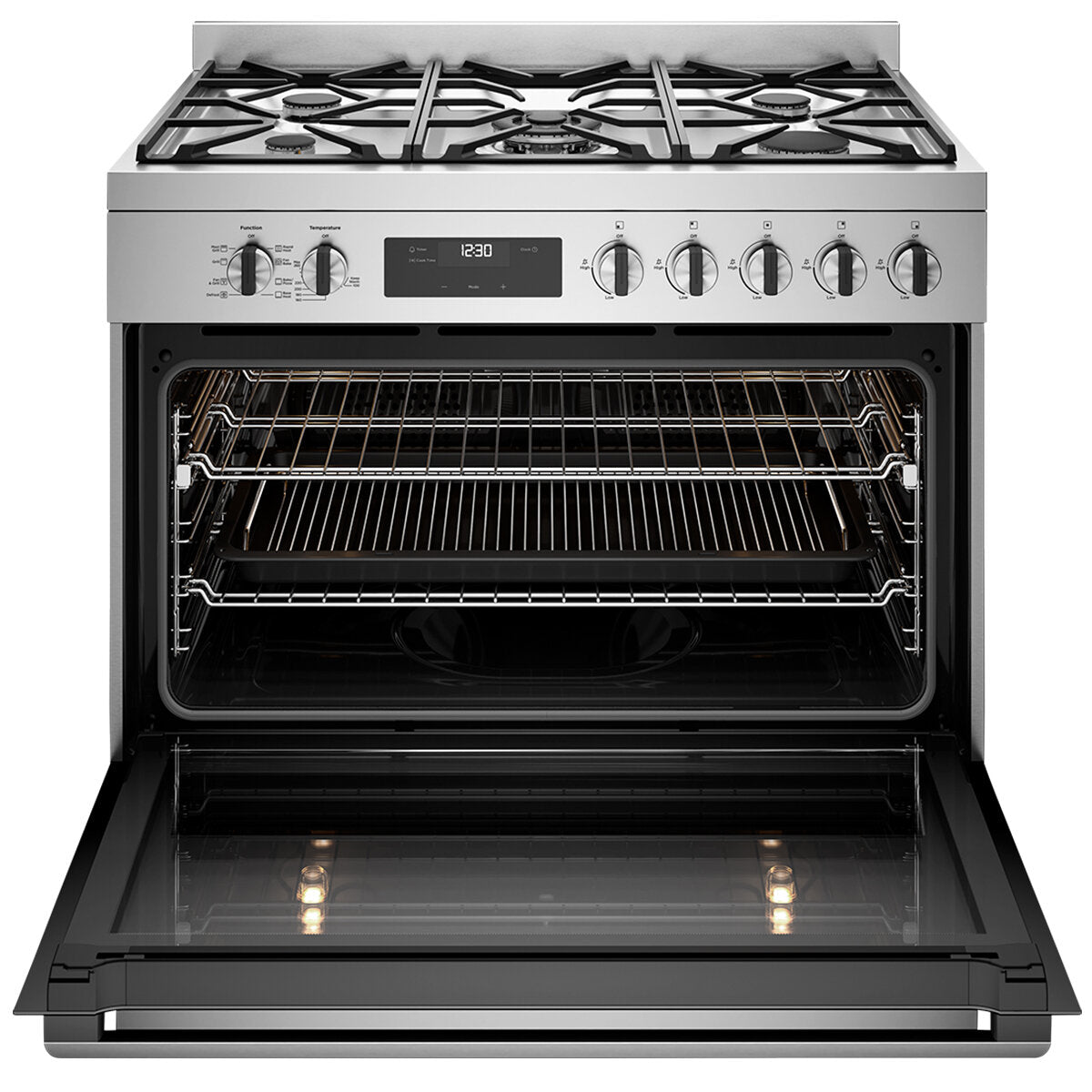 Westinghouse 90cm Freestanding Cooker Dual Fuel WFE9515SD