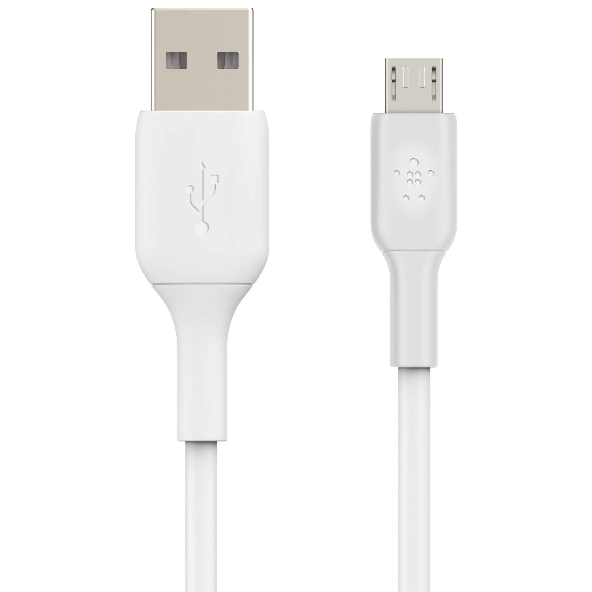 Belkin BoostUp Charger Micro-USB to USB-A Cable 1m (White)