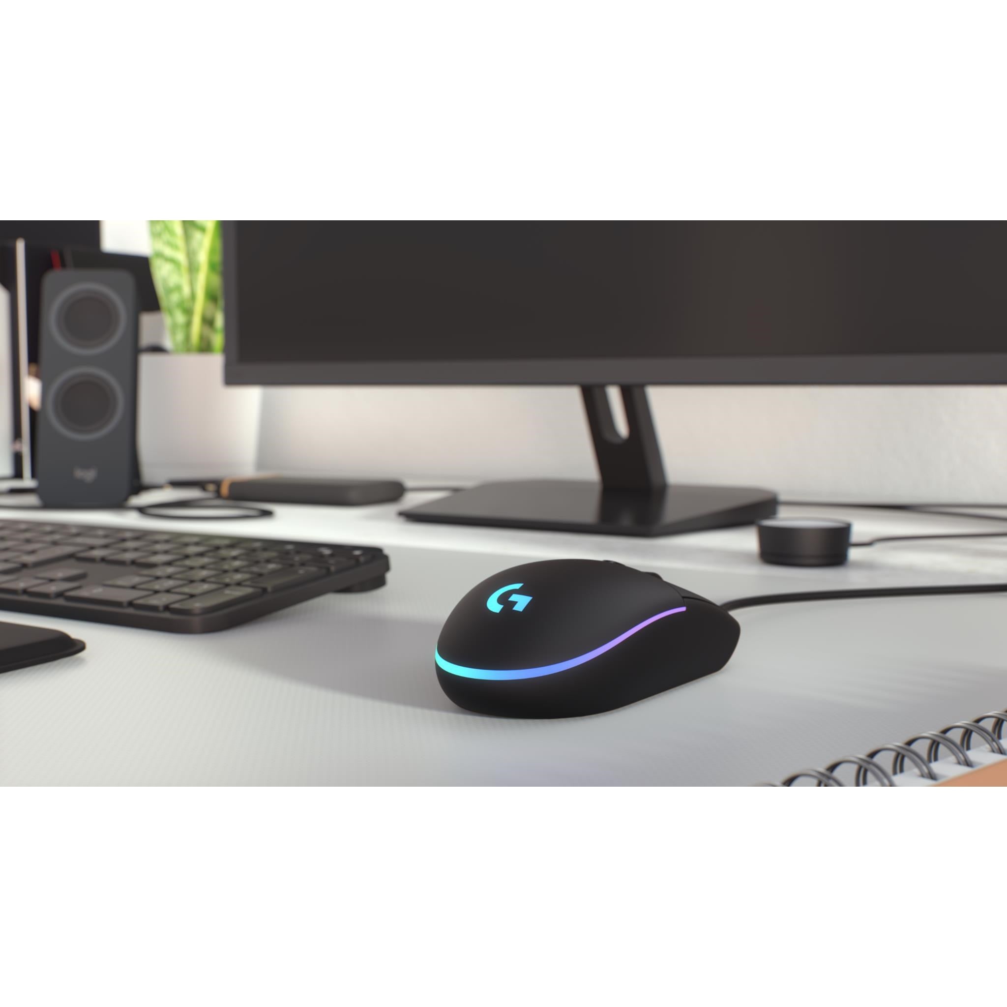 Logitech G203 LIGHTSYNC Gaming Mouse (Black)