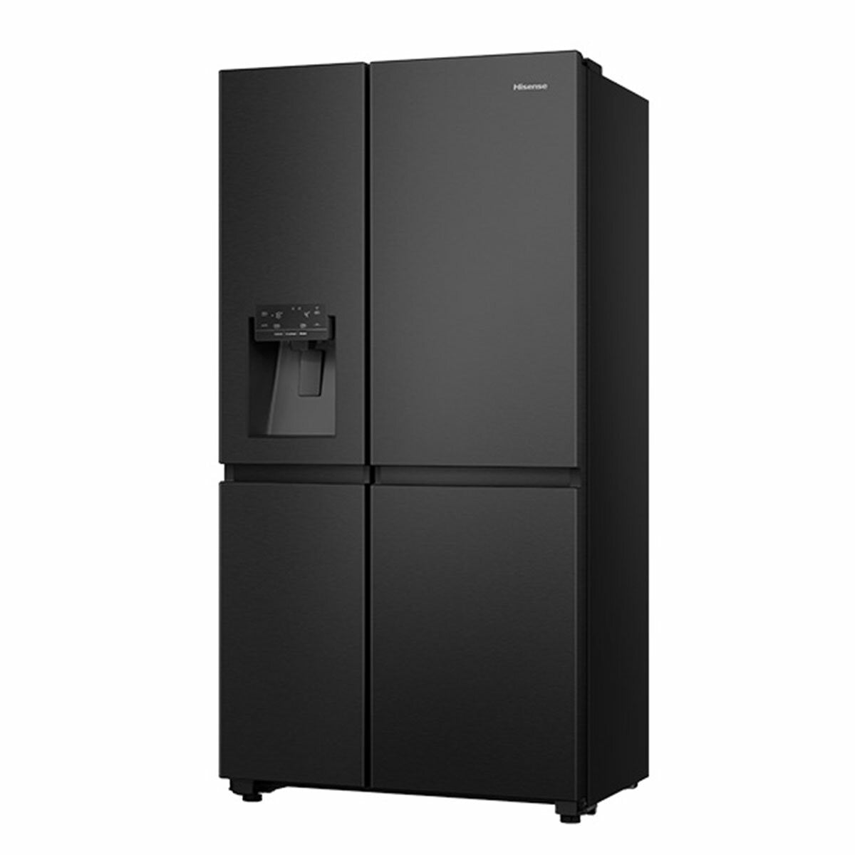 Hisense 632L Side By Side Fridge Black HRSBS633BW