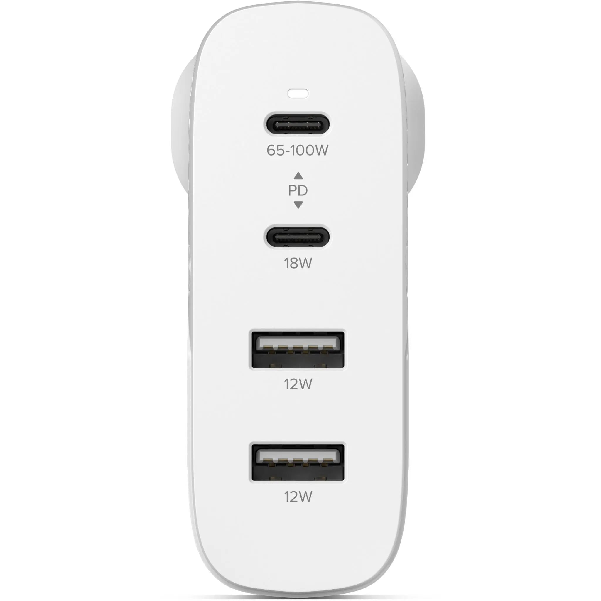 ALOGIC Rapid Power 4 Port 100W GaN Wall Charger w/ 100W USB-C Charging Cable
