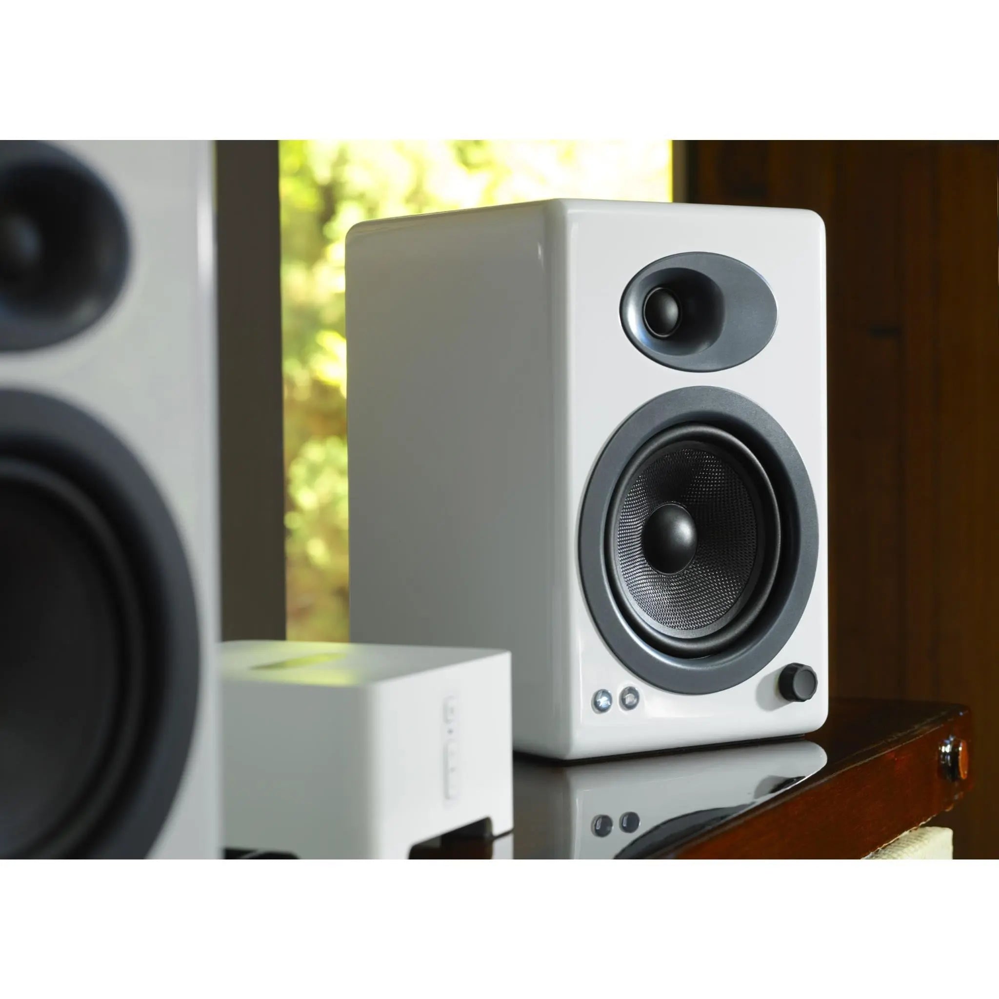 Audioengine A5+ Powered Speakers (White)