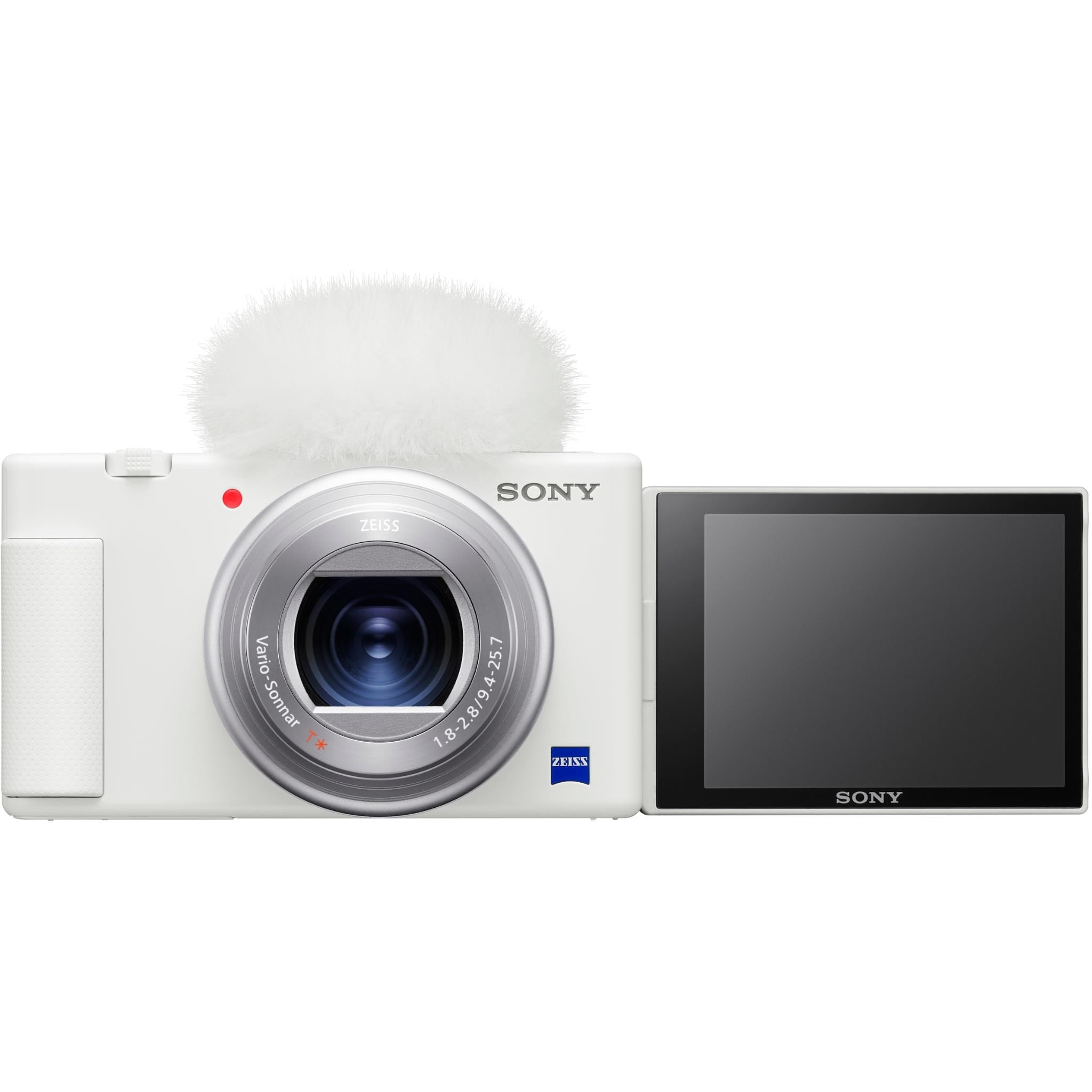 Sony CyberShot ZV-1 4K Vlog Camera (White)