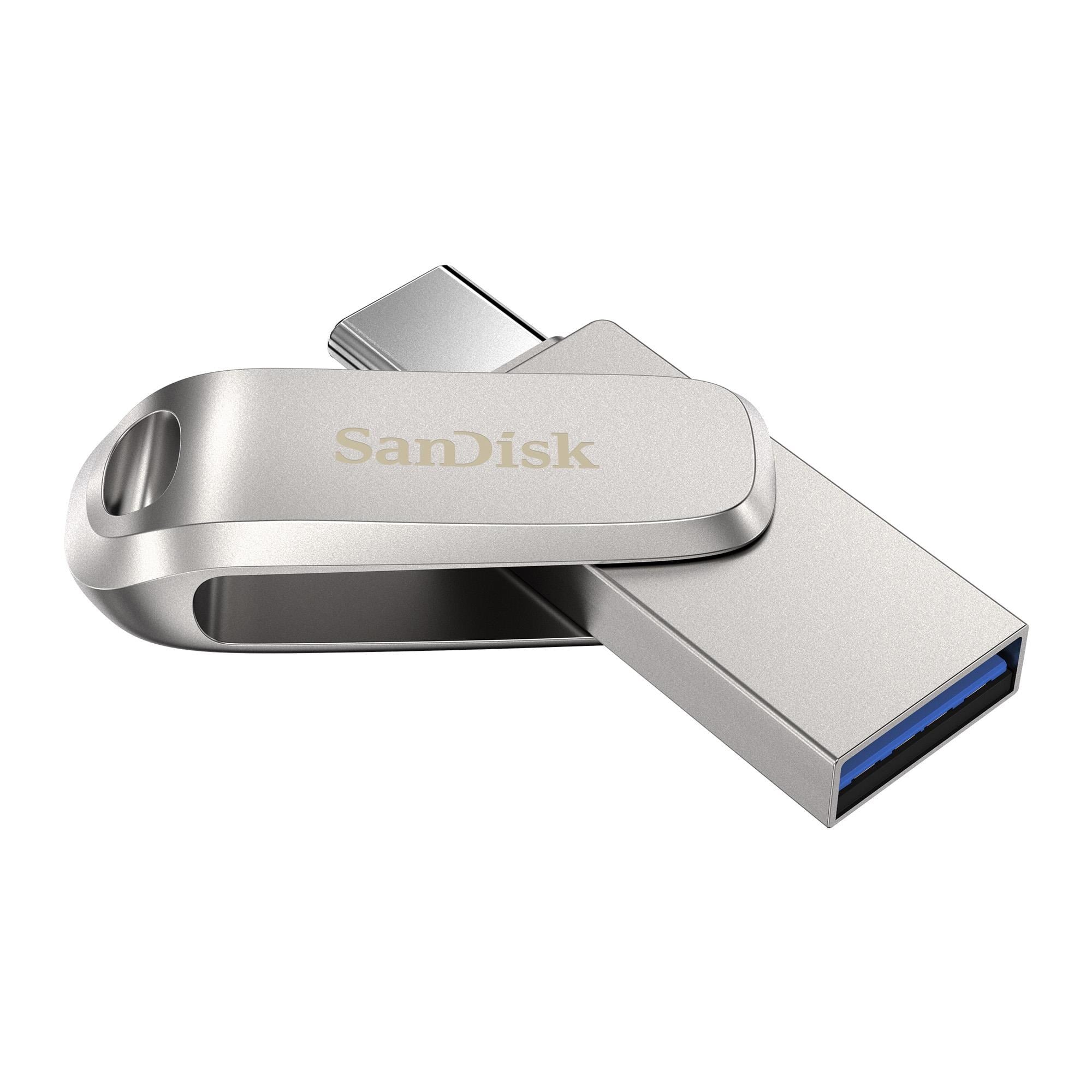 SanDisk Ultra Dual Drive Luxe USB Type-C Flash Drive (64GB)