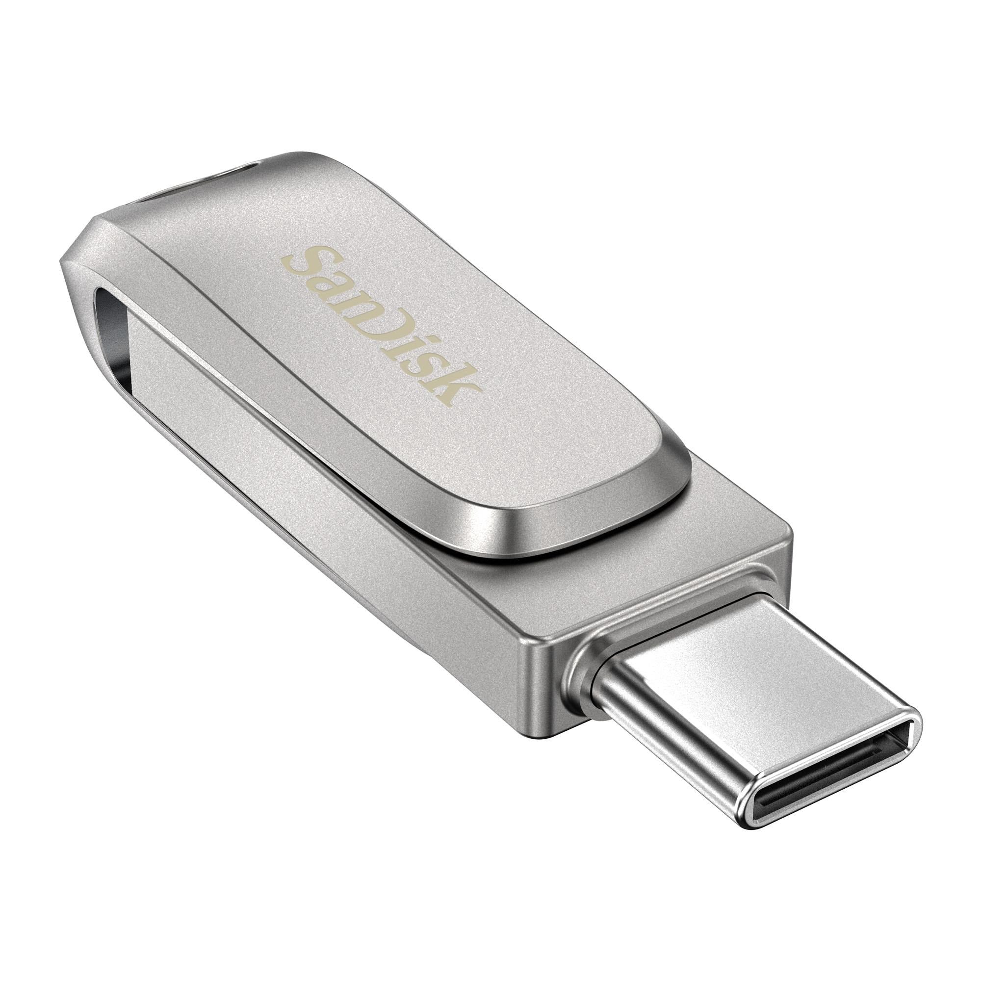 SanDisk Ultra Dual Drive Luxe USB Type-C Flash Drive (64GB)