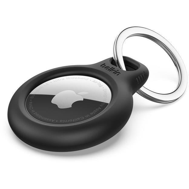 Belkin Secure AirTag Holder with Keyring (Black)