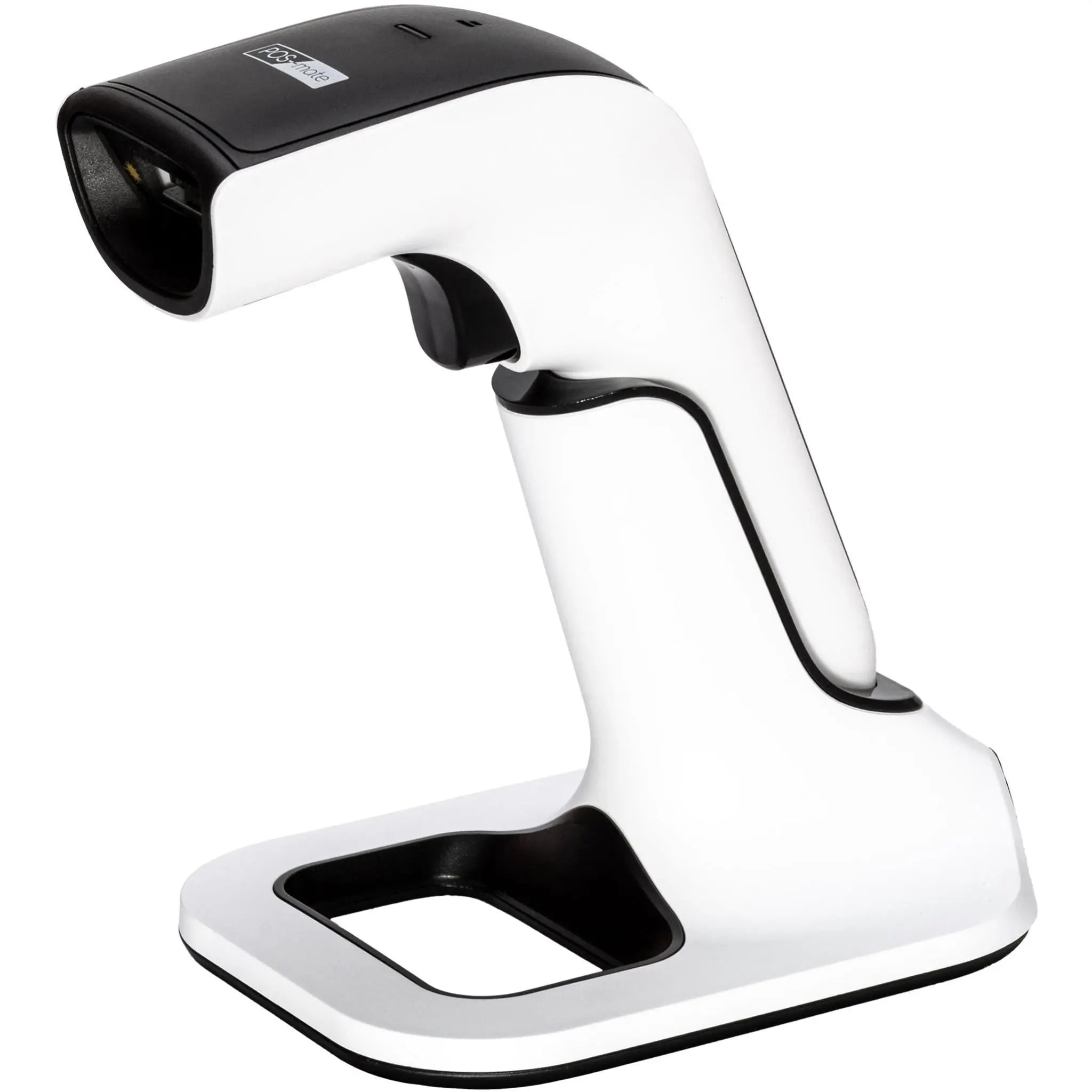 POS-mate Wireless 2D Barcode Scanner (White/Black)