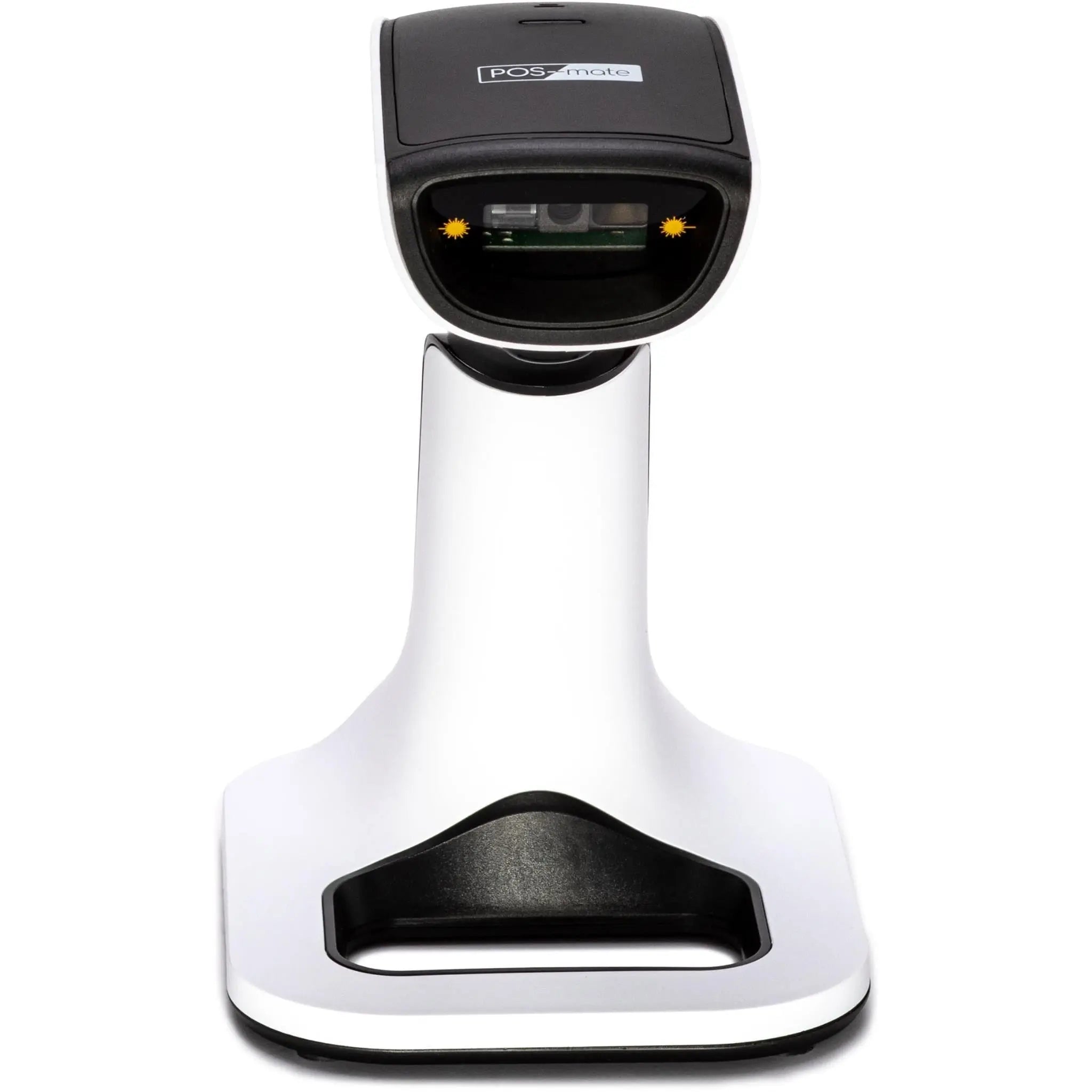 POS-mate Wireless 2D Barcode Scanner (White/Black)