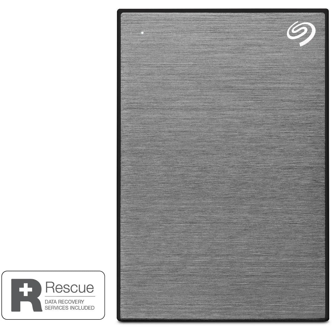 Seagate One Touch Portable 1TB Hard Drive (Grey)