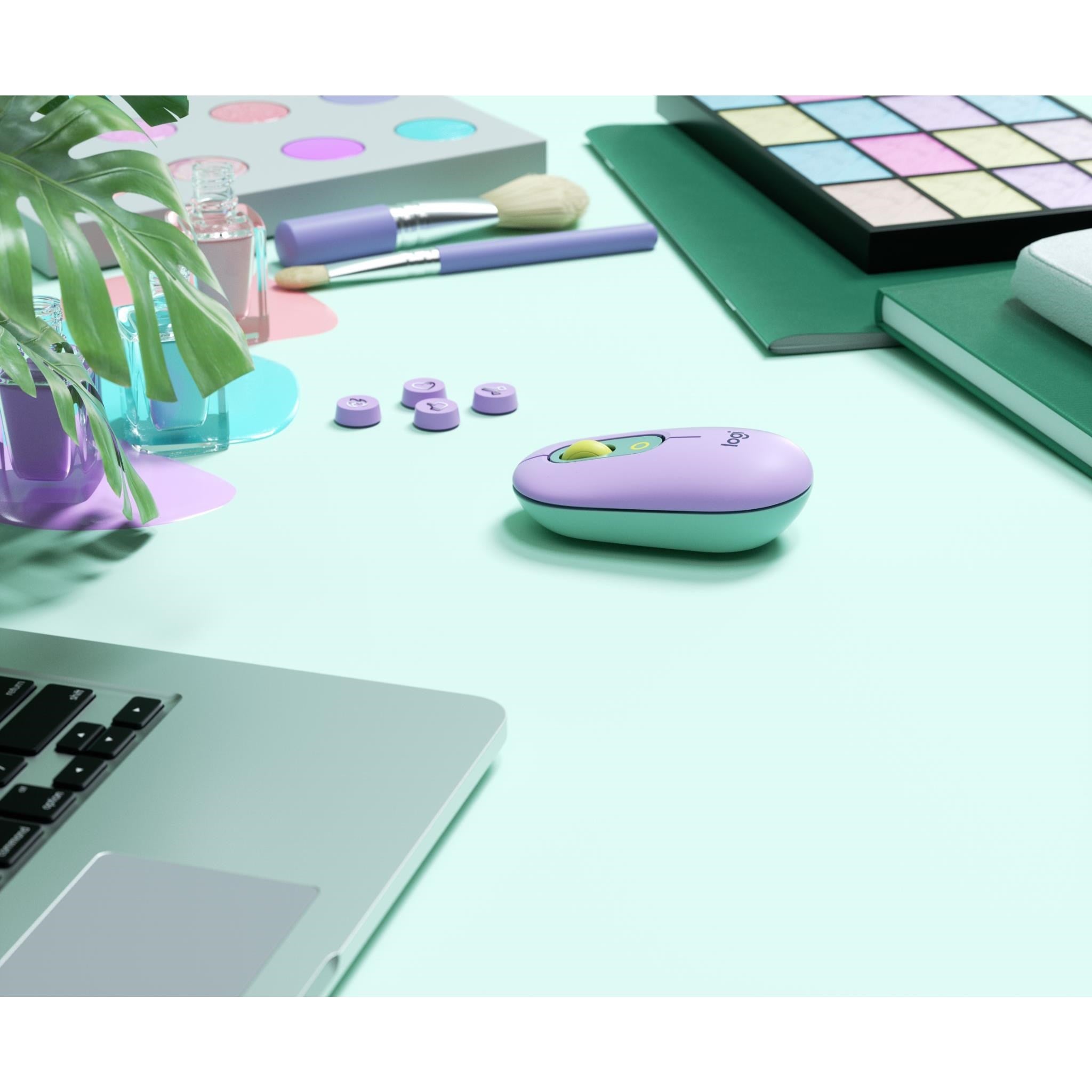 Logitech POP Mouse with Emoji (Daydream Mint)