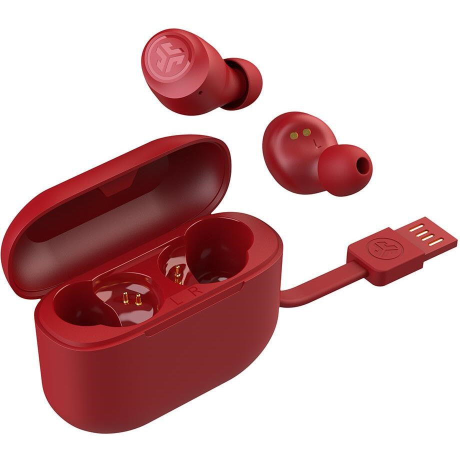 JLab Go Pop+ True Wireless Earbuds (Rose)