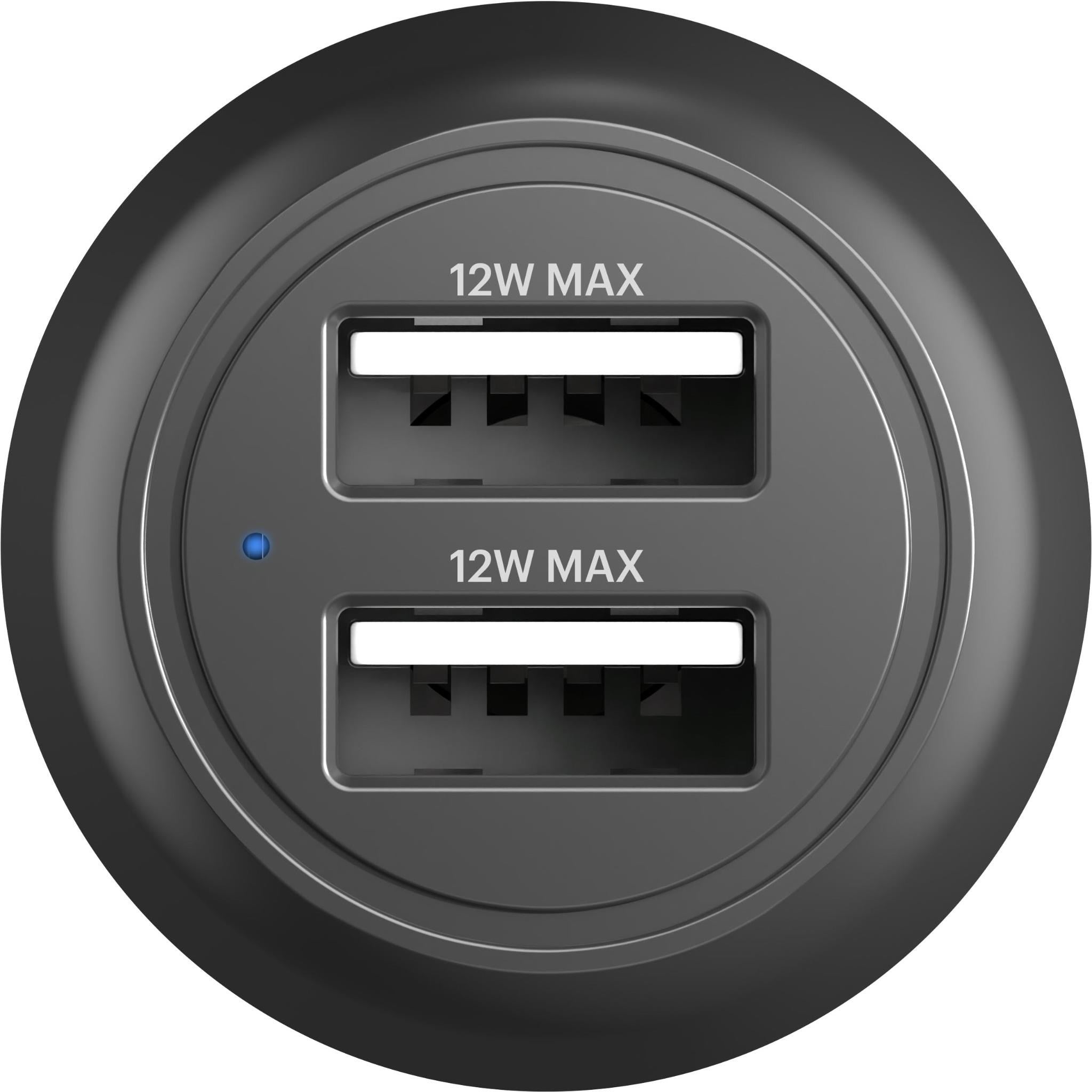 Cygnett PowerMini 24W Dual port Car Charger