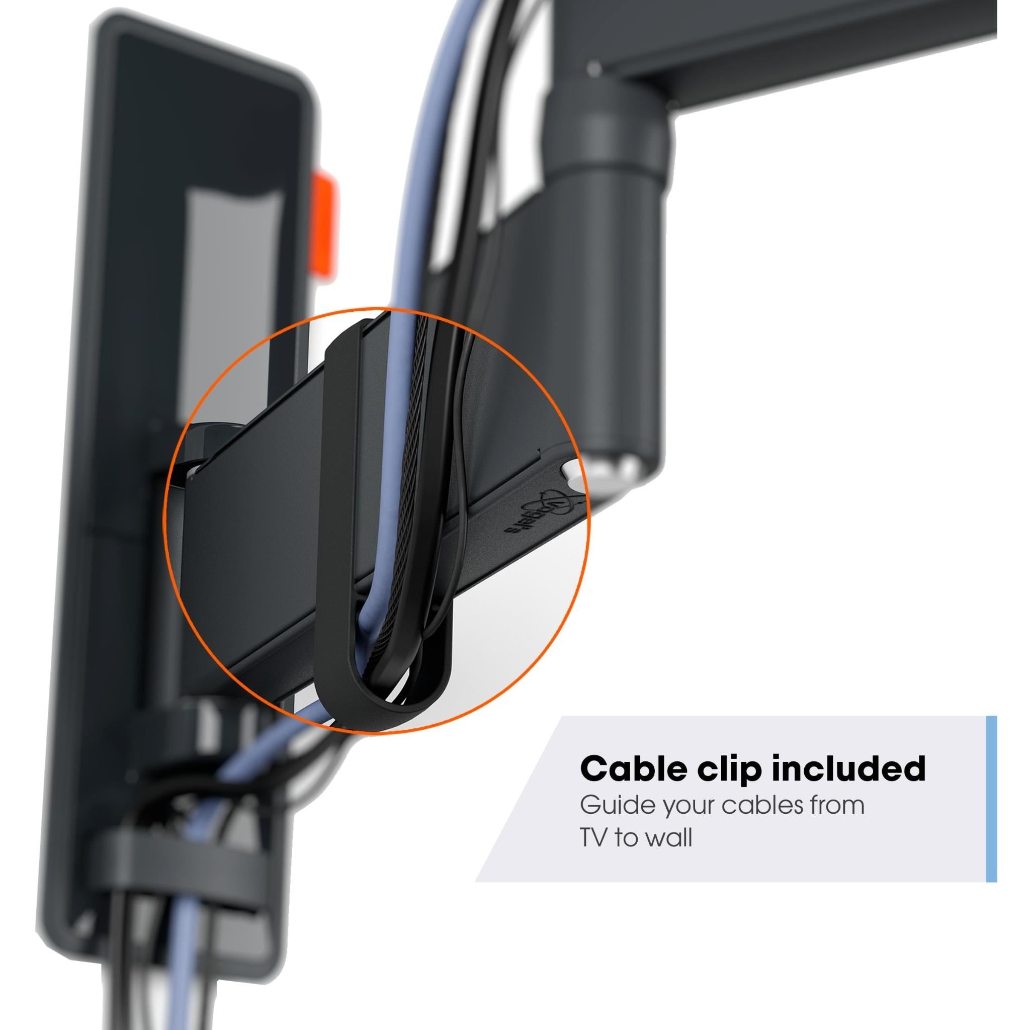 Vogel's Comfort Full Motion+ OLED 32-65' TV Wall Mount (Black)