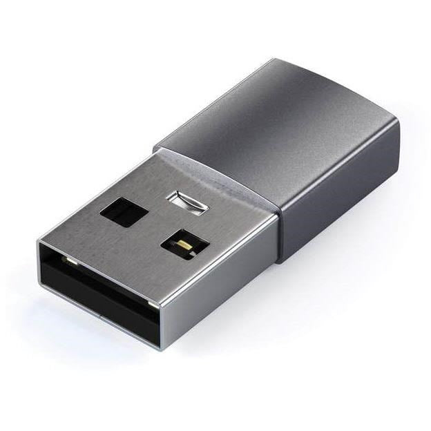 Satechi Aluminium USB-A to USB-C Adapter (Space Grey)