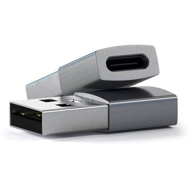 Satechi Aluminium USB-A to USB-C Adapter (Space Grey)