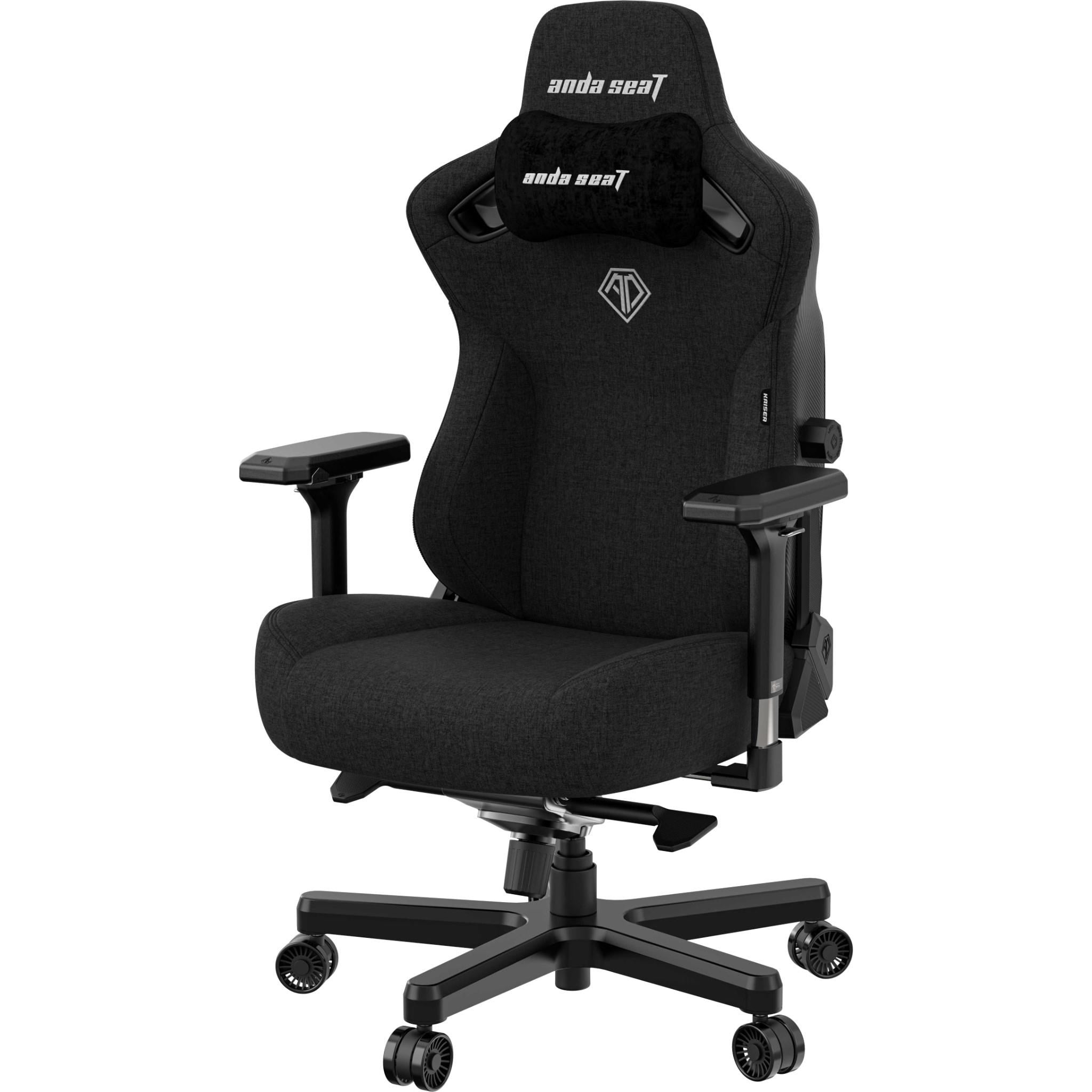 Anda Seat Kaiser 3 Series Premium Gaming Chair Black Fabric (XL)