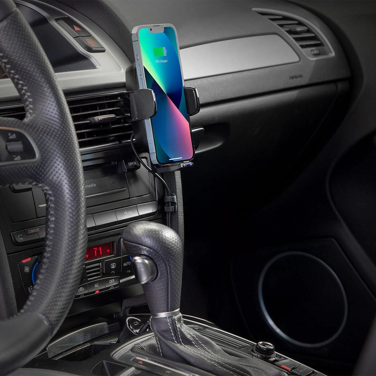 Scosche StuckUp Wireless Charging Universal Phone Window/Dash + Vent Mount