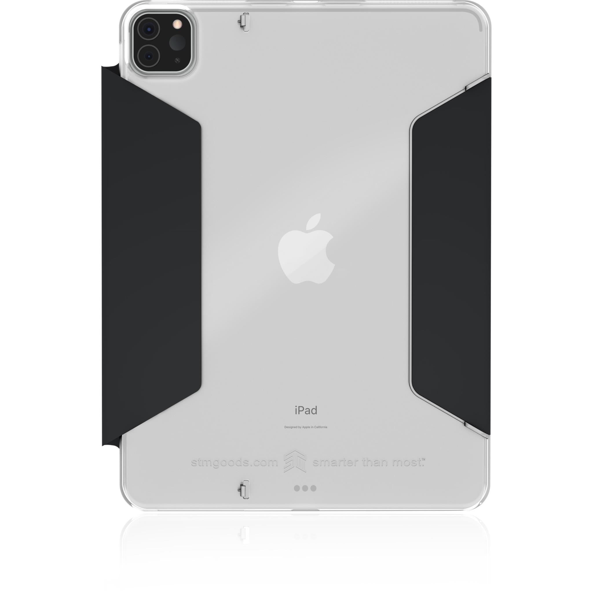 STM Studio Case for iPad Air M4/M3/M2 and Pro 11' 4/3/2/1st Gen (Black)