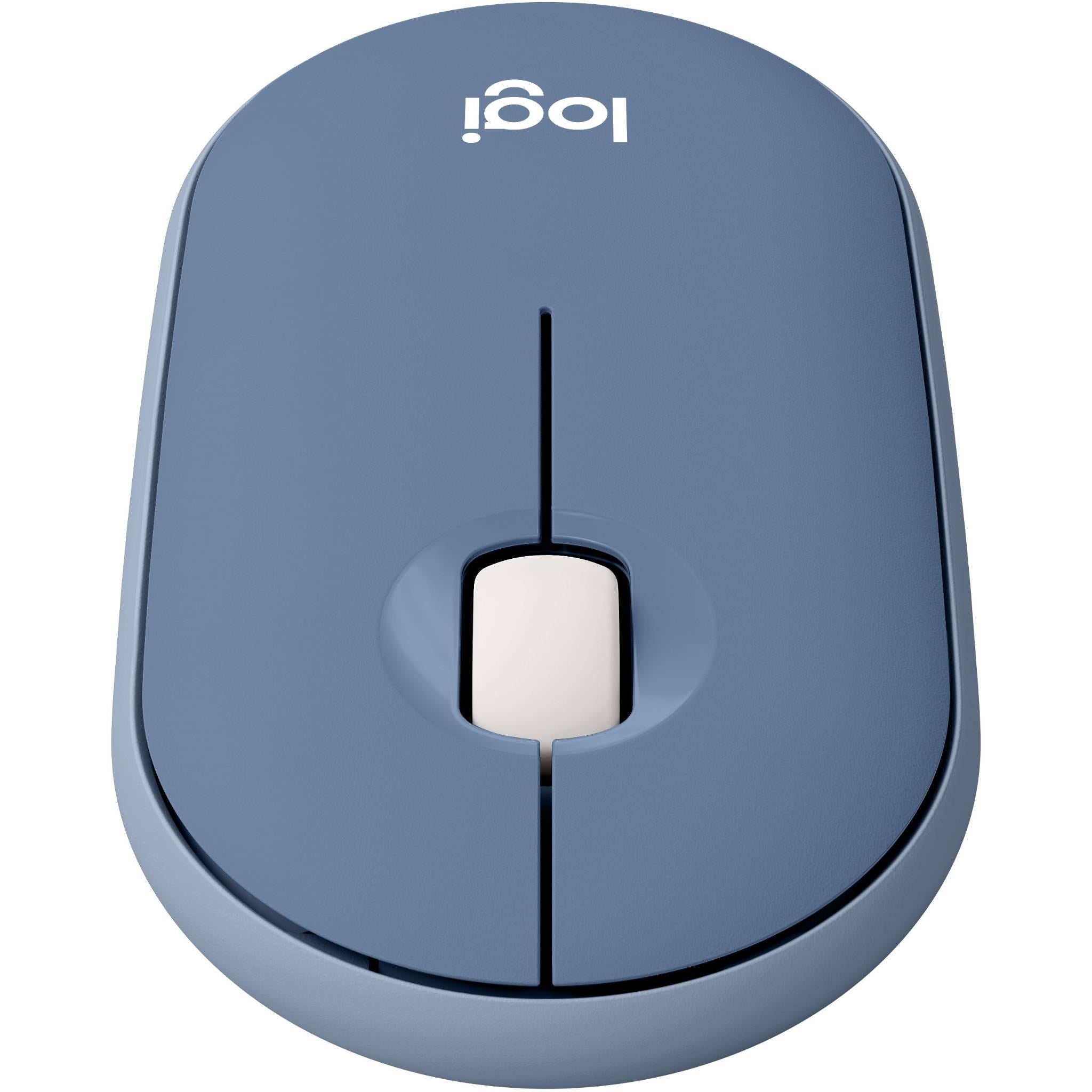 Logitech M350 Pebble Wireless Mouse (Blueberry)
