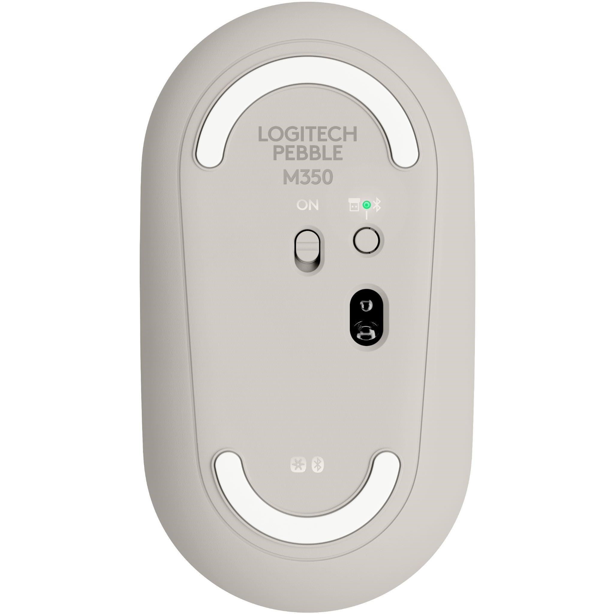 Logitech M350 Pebble Wireless Mouse (Sand)