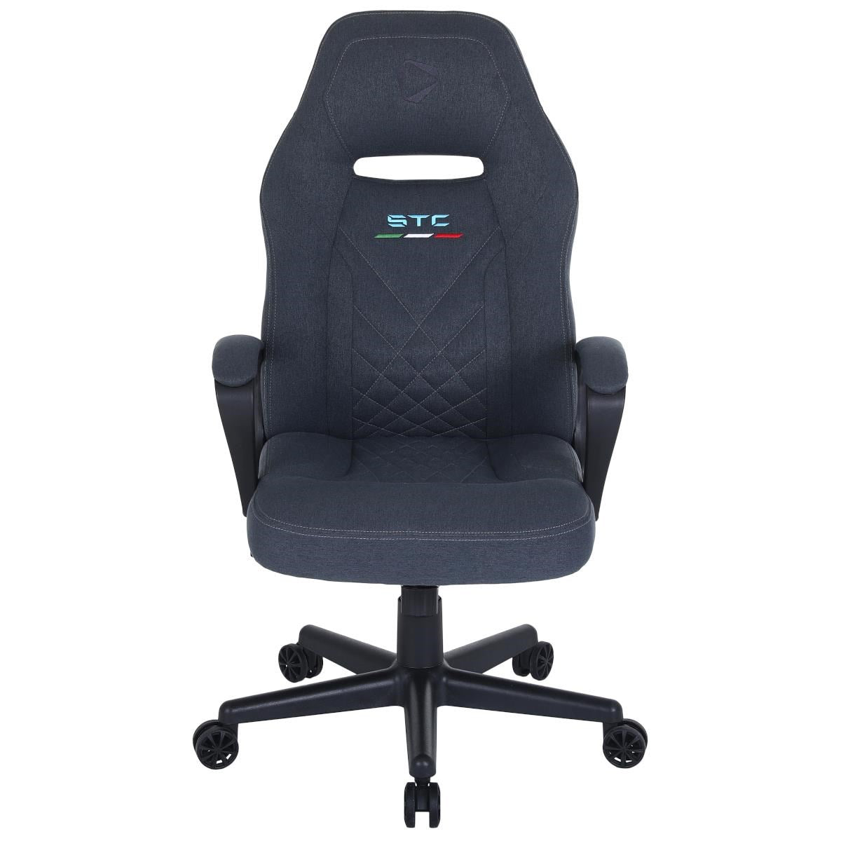 ONEX STC Compact S Series Gaming/Office Chair (Graphite) with Short pile Linen Fabric