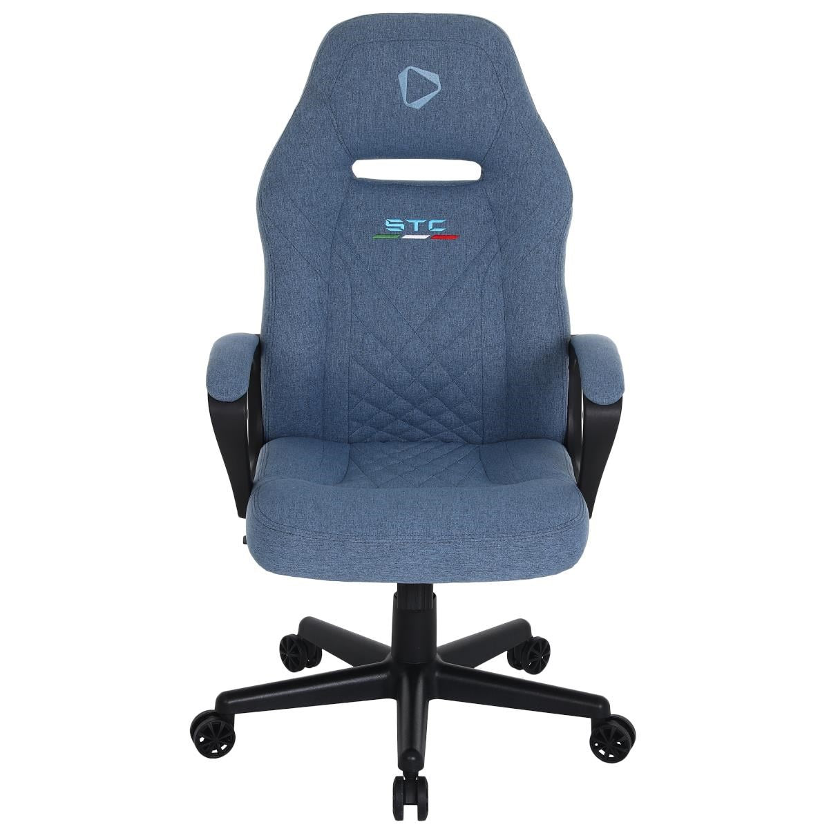 ONEX STC Compact S Series Gaming/Office Chair (Cowboy) with Short pile Linen Fabric