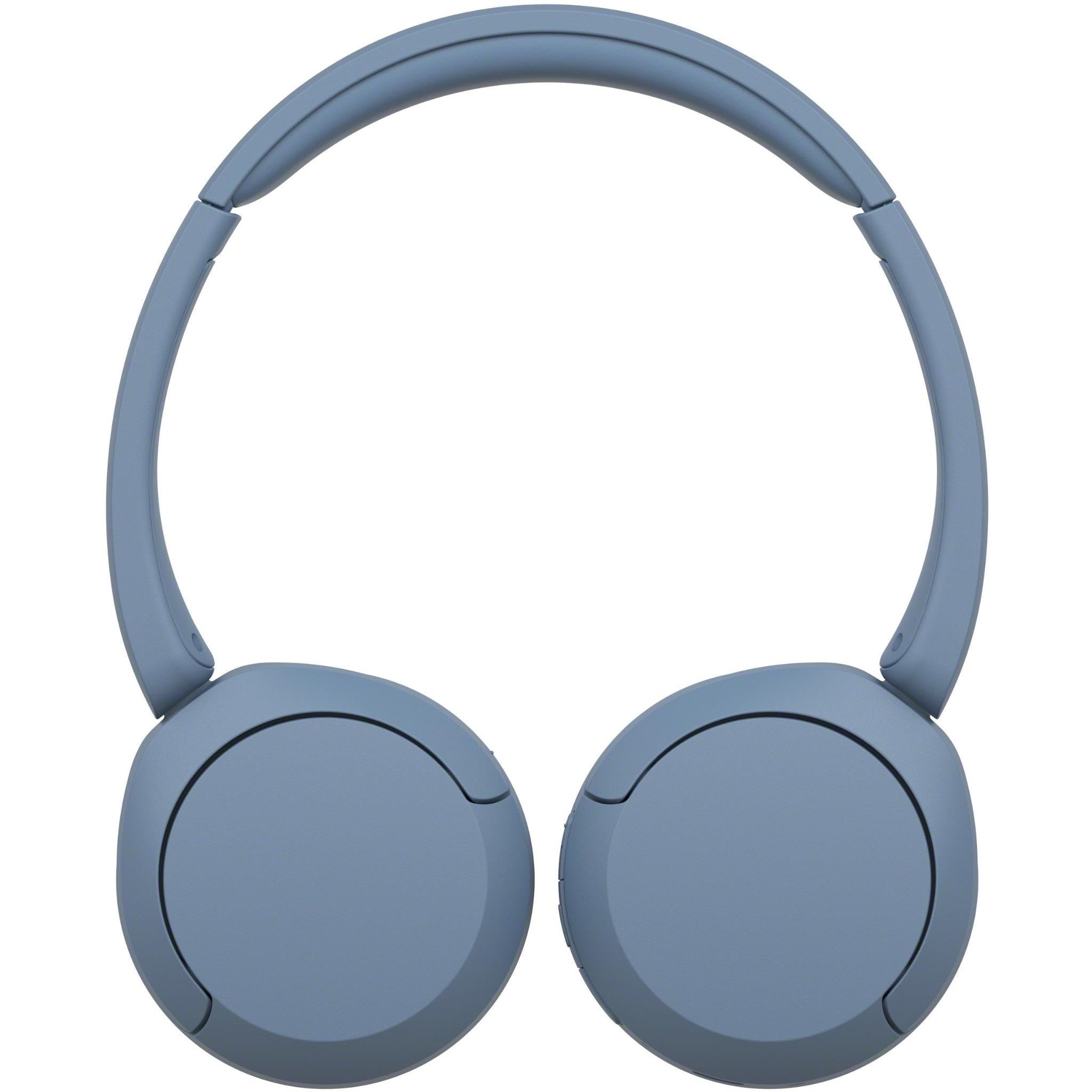 Sony WH-CH520 Wireless On-Ear Headphones (Blue)