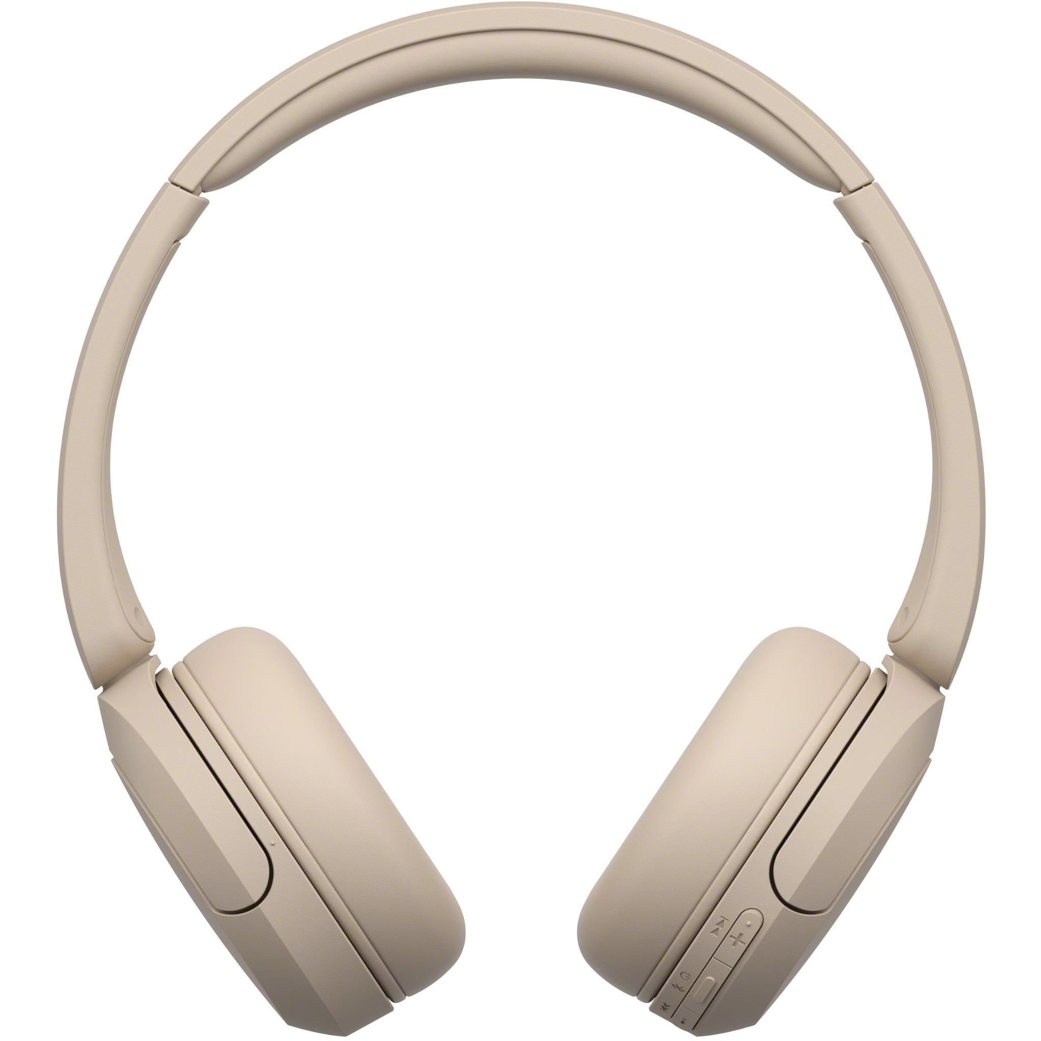 Sony WH-CH520 Wireless On-Ear Headphones (Beige)
