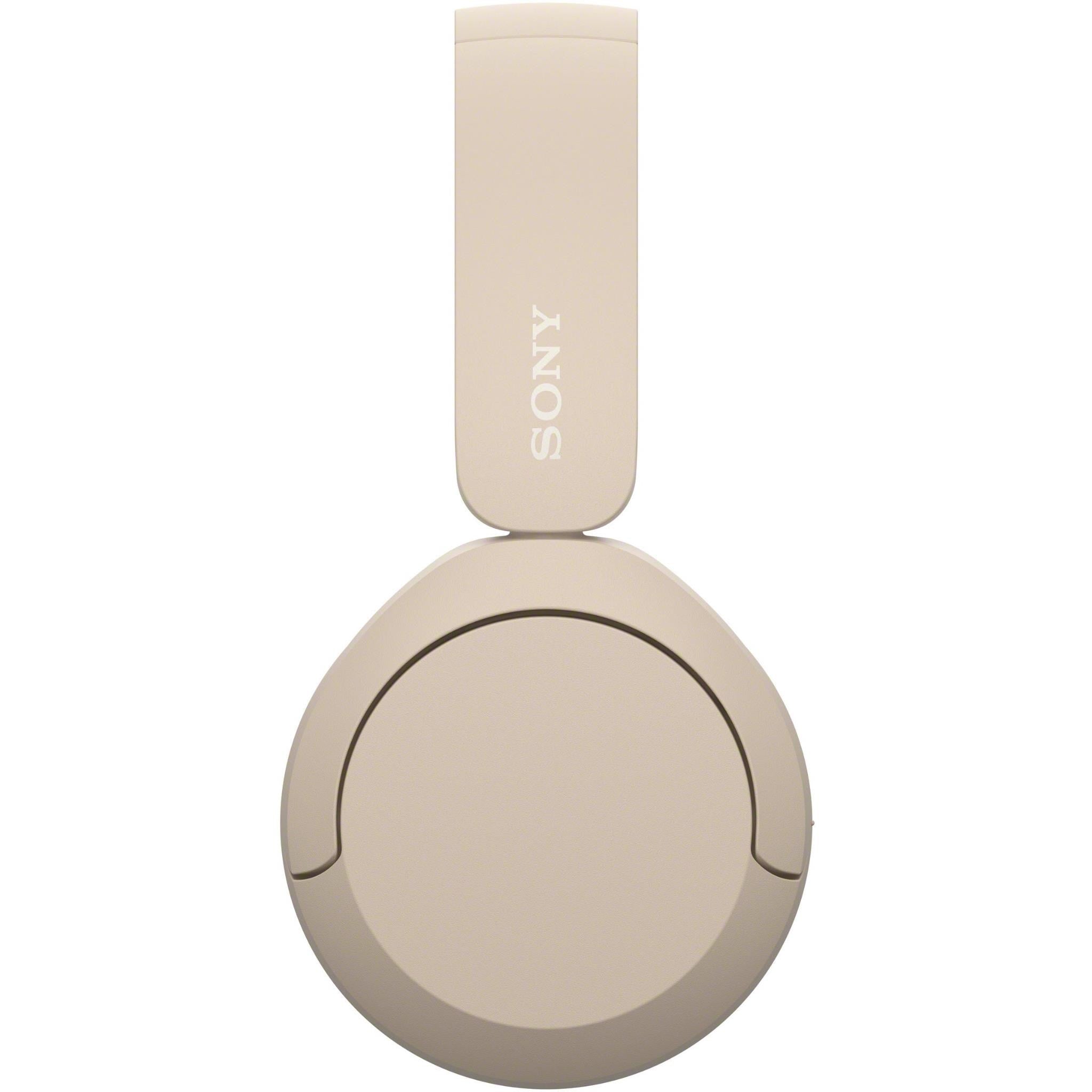 Sony WH-CH520 Wireless On-Ear Headphones (Beige)