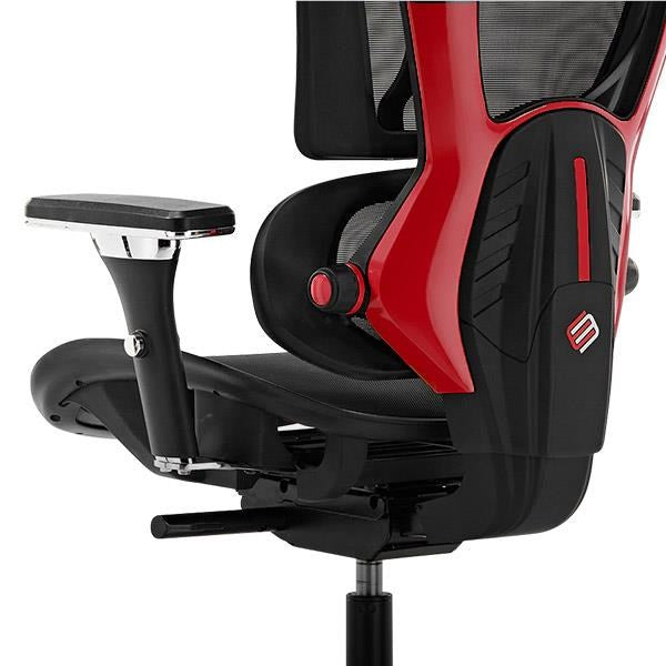 Eureka GC05 Typhon Series Ergonomic Mesh Gaming / Office Chair (Black/Red)