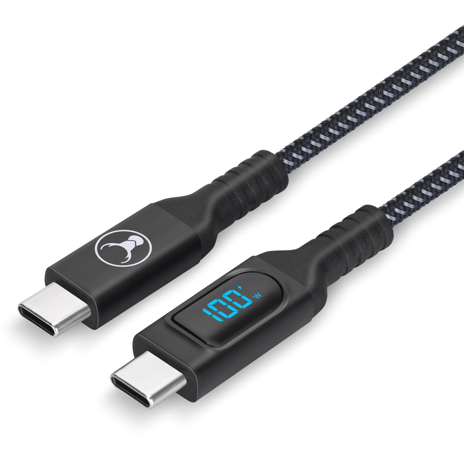 Bonelk USB-C to USB-C LongLife Digital Cable 100W 1.5m (Black)