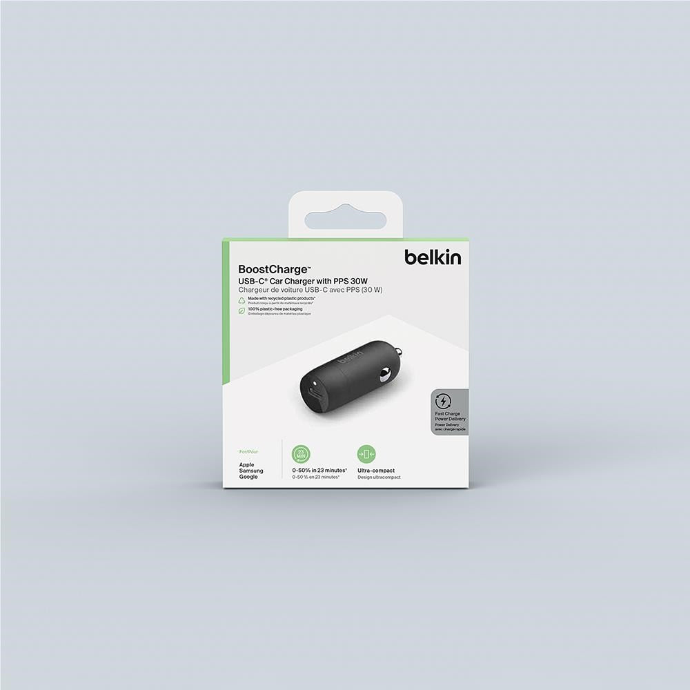 Belkin BoostUp Charge 30W USB-C Car Charger