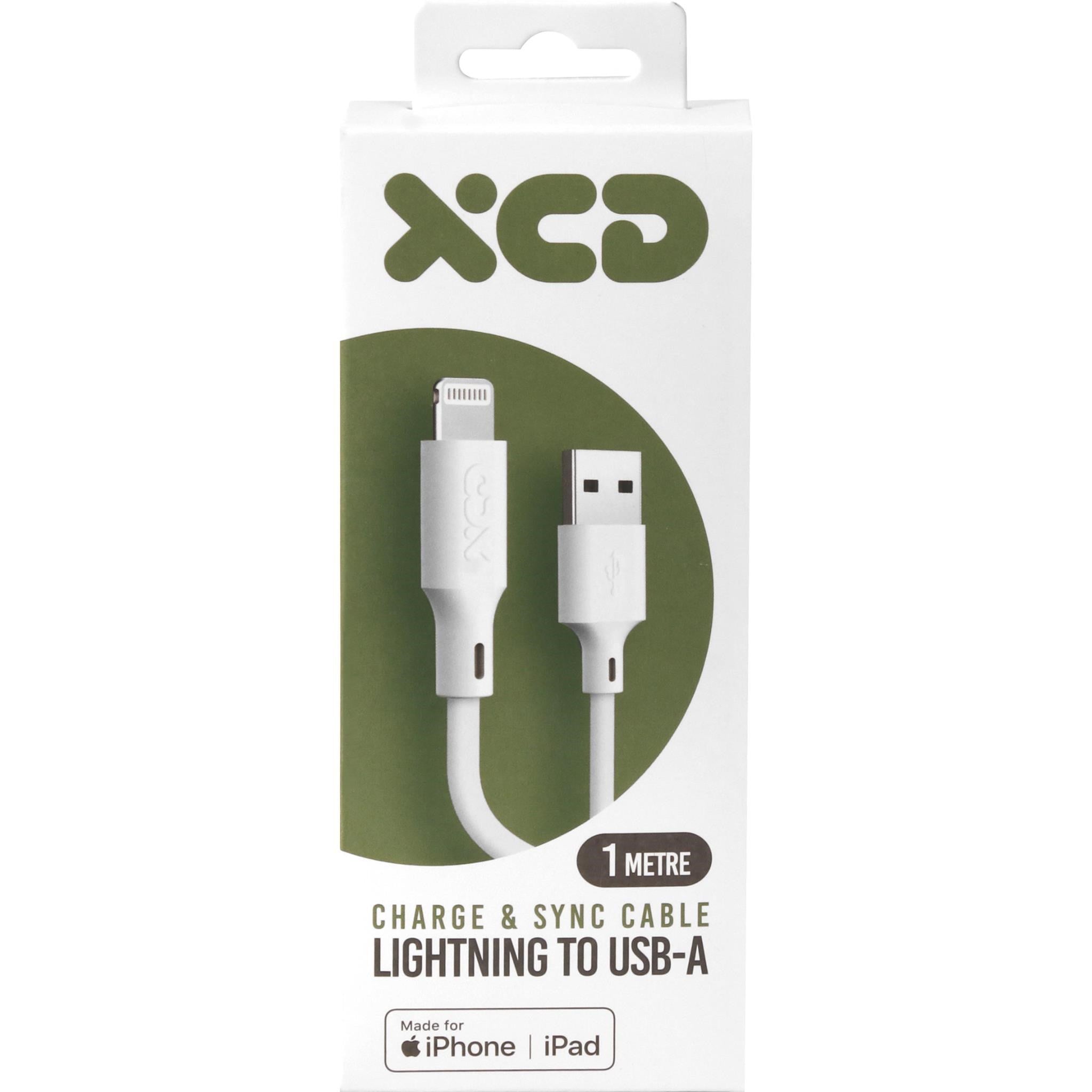 XCD Lightning to USB-A Cable 1m