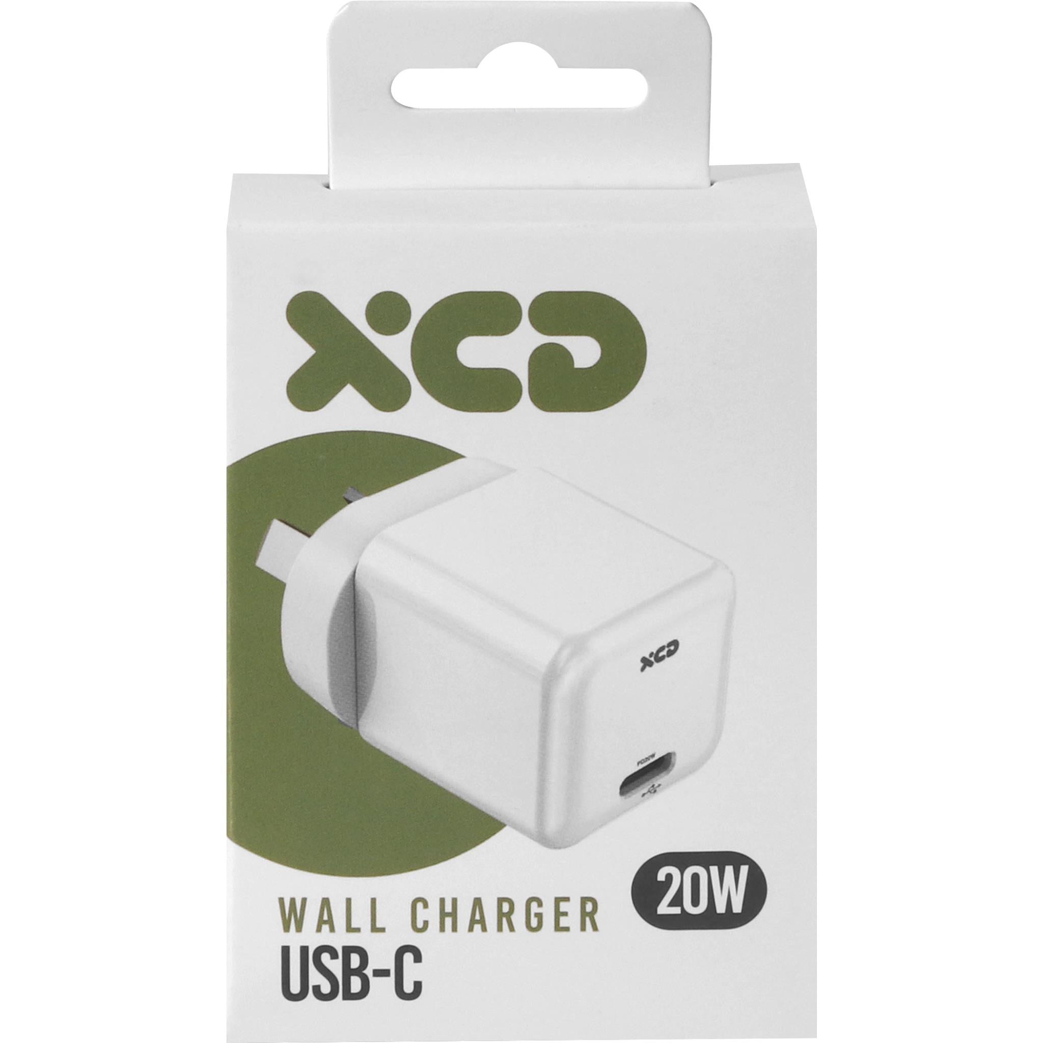XCD USB-C 20W Wall Charger