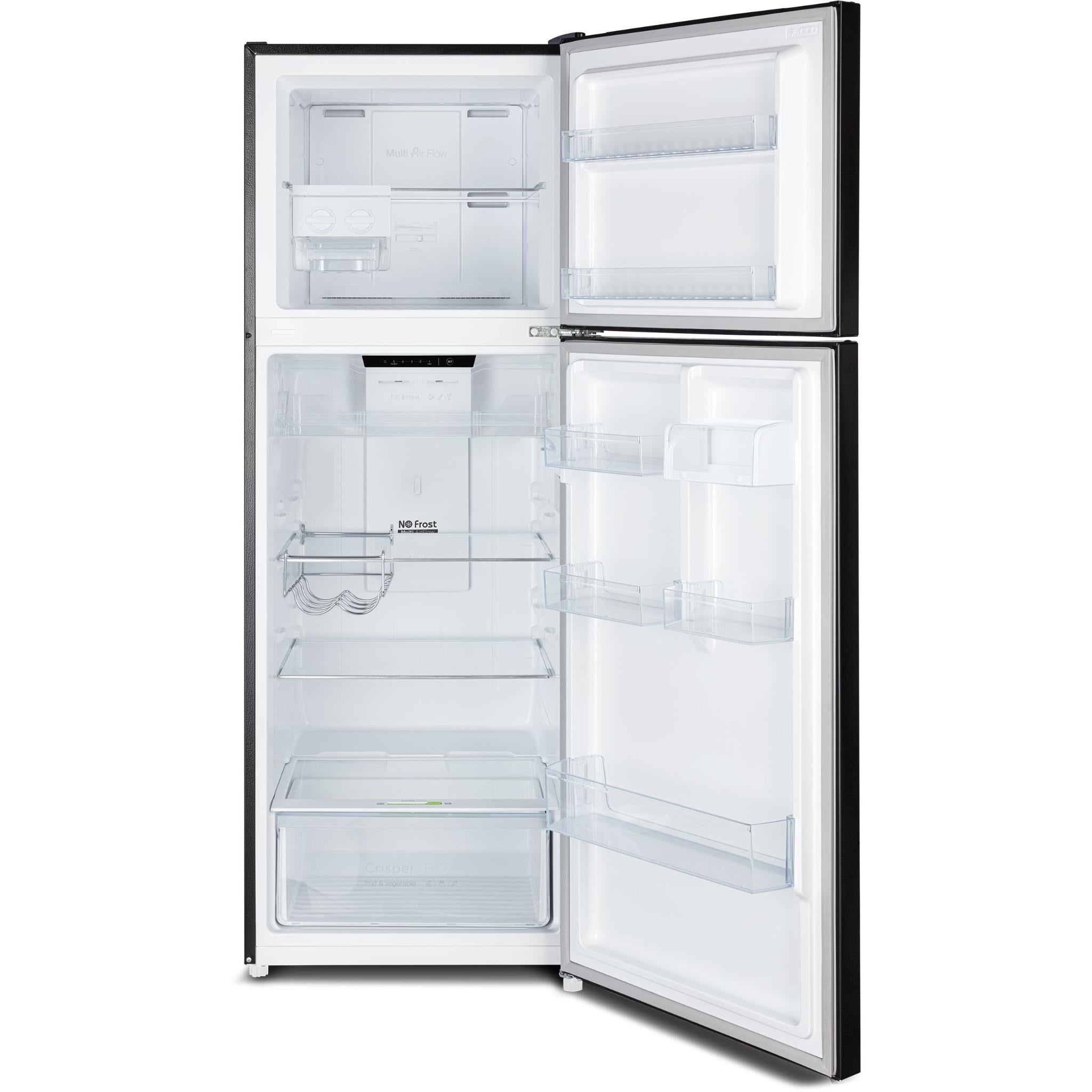CHiQ CTM347NB5E 348L Top Mount Fridge (Black)