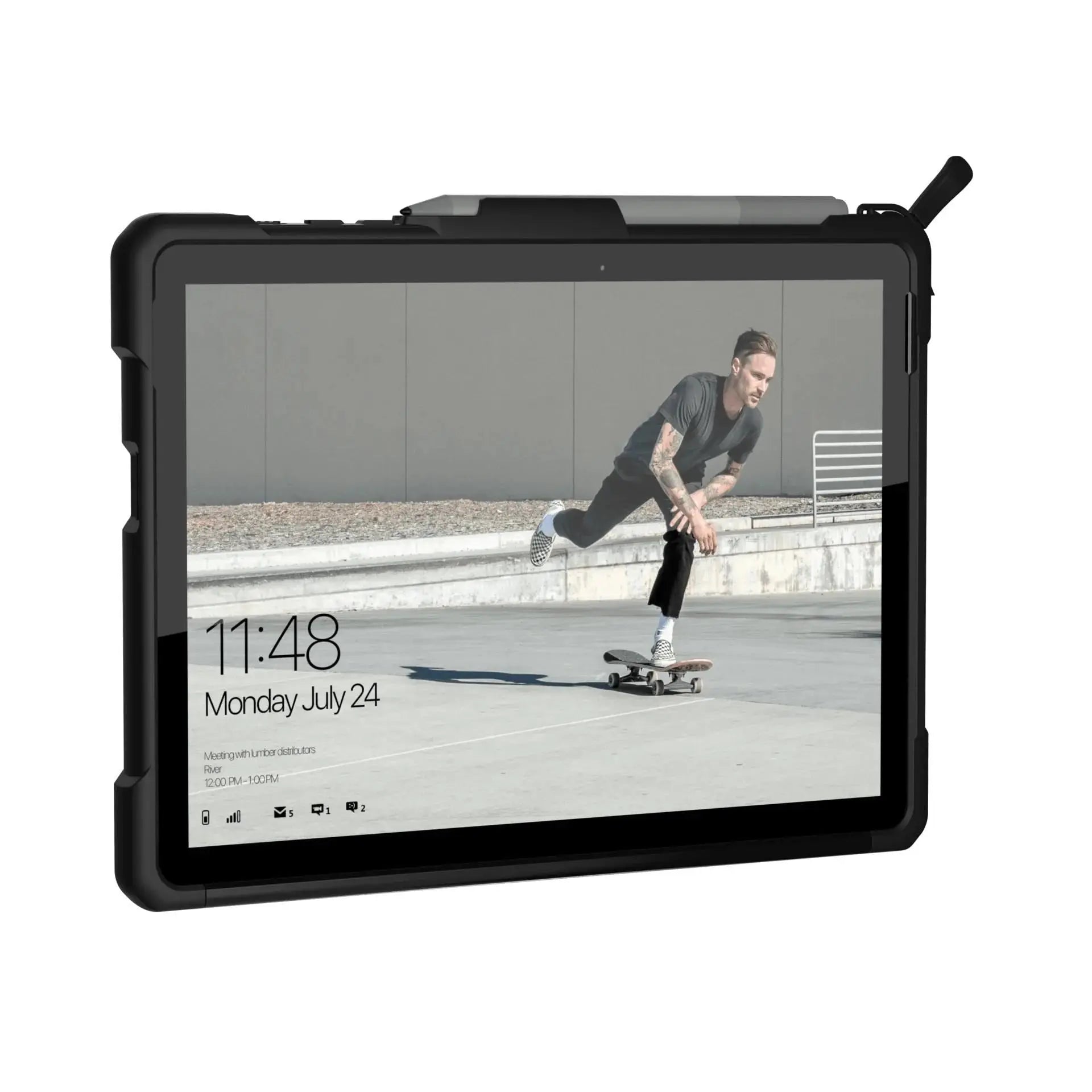 UAG 321076114040 Metropolis for Microsoft Surface Go 1/2/3 (Black)
