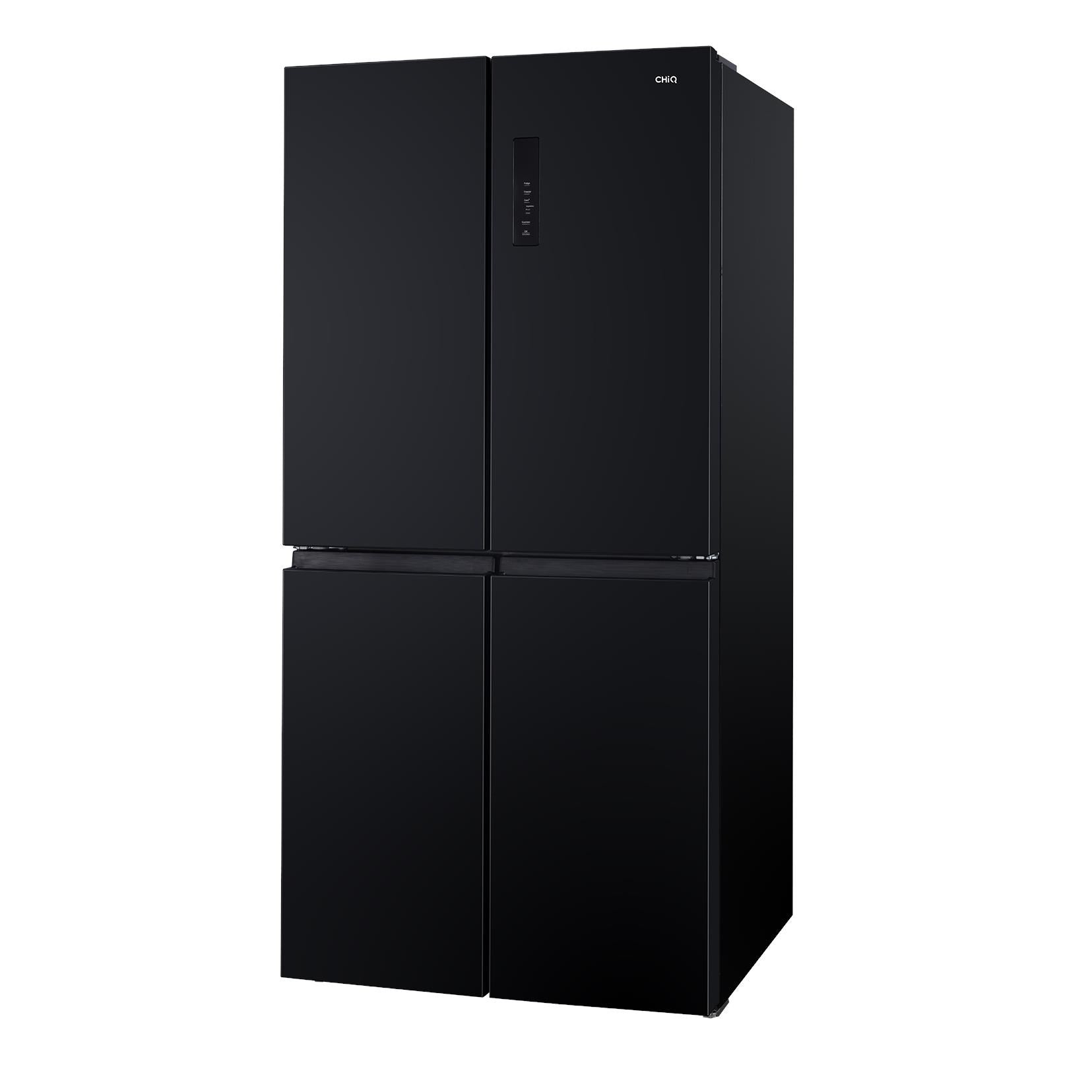 CHiQ CCD503NB 503L Quad Door Fridge (Black)