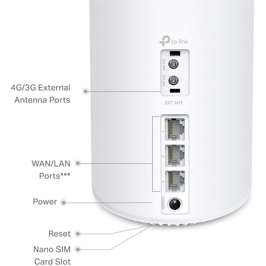 TP-Link DECO-X50-4G-1PK Mesh Wi-Fi 6 Gateway