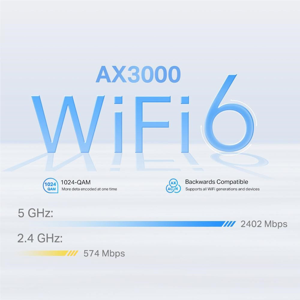 TP-Link DECO-X50-4G-1PK Mesh Wi-Fi 6 Gateway