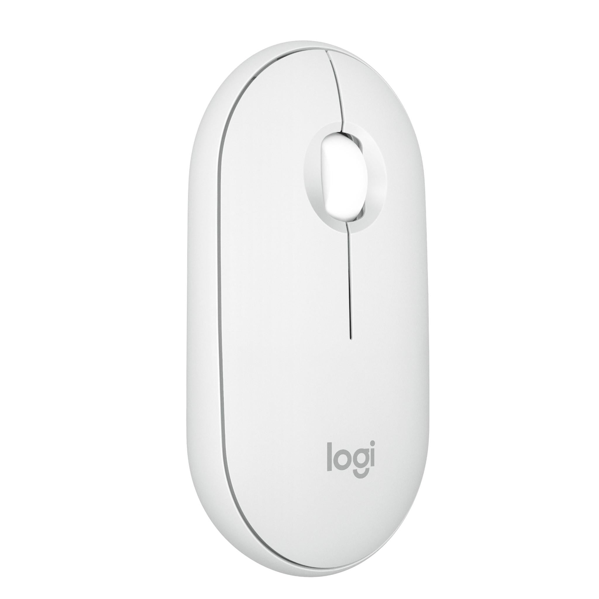 Logitech M350S Pebble 2 Wireless Mouse (White)